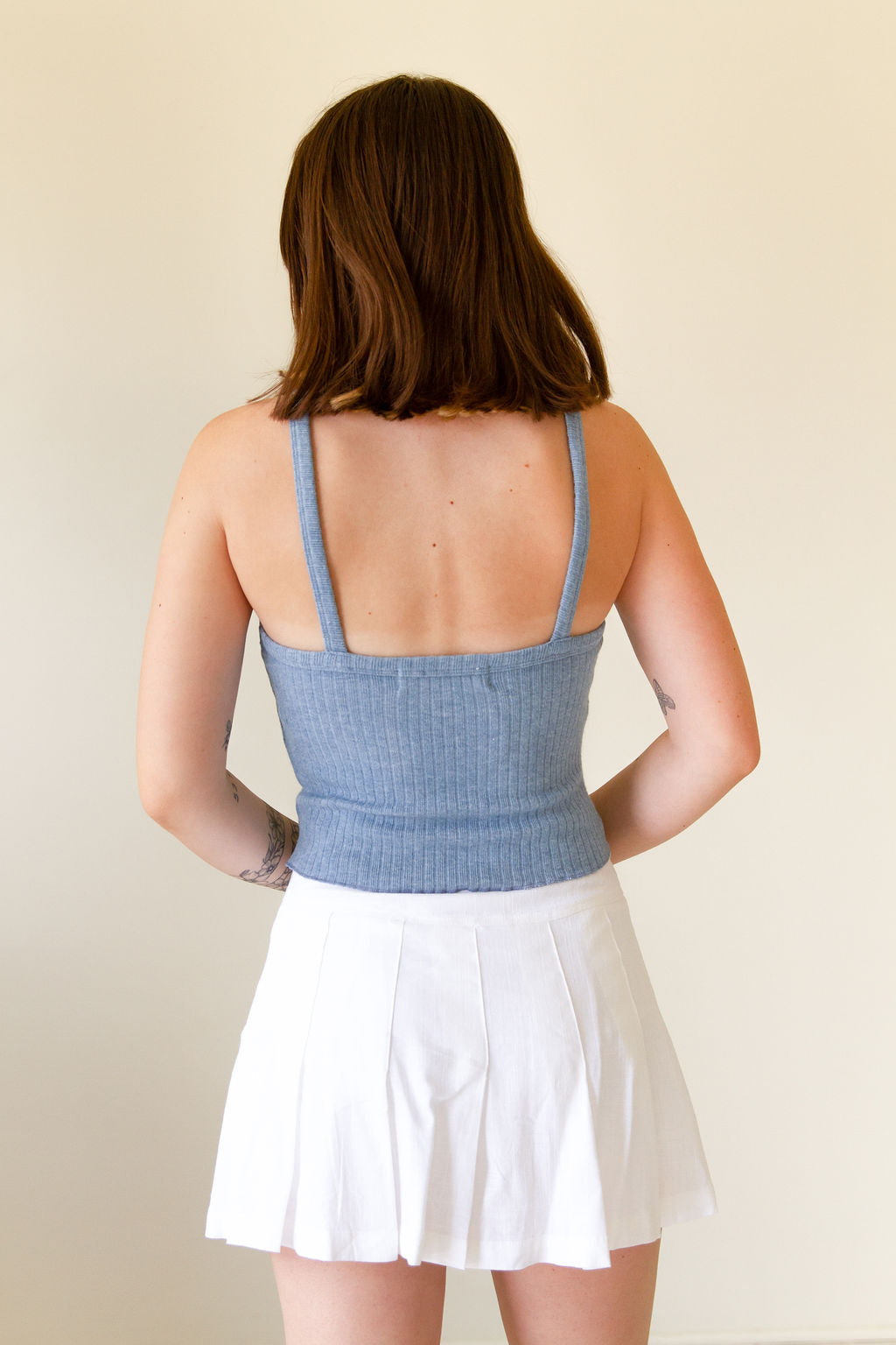 Keep Wondering Criss Cross Cami Top
