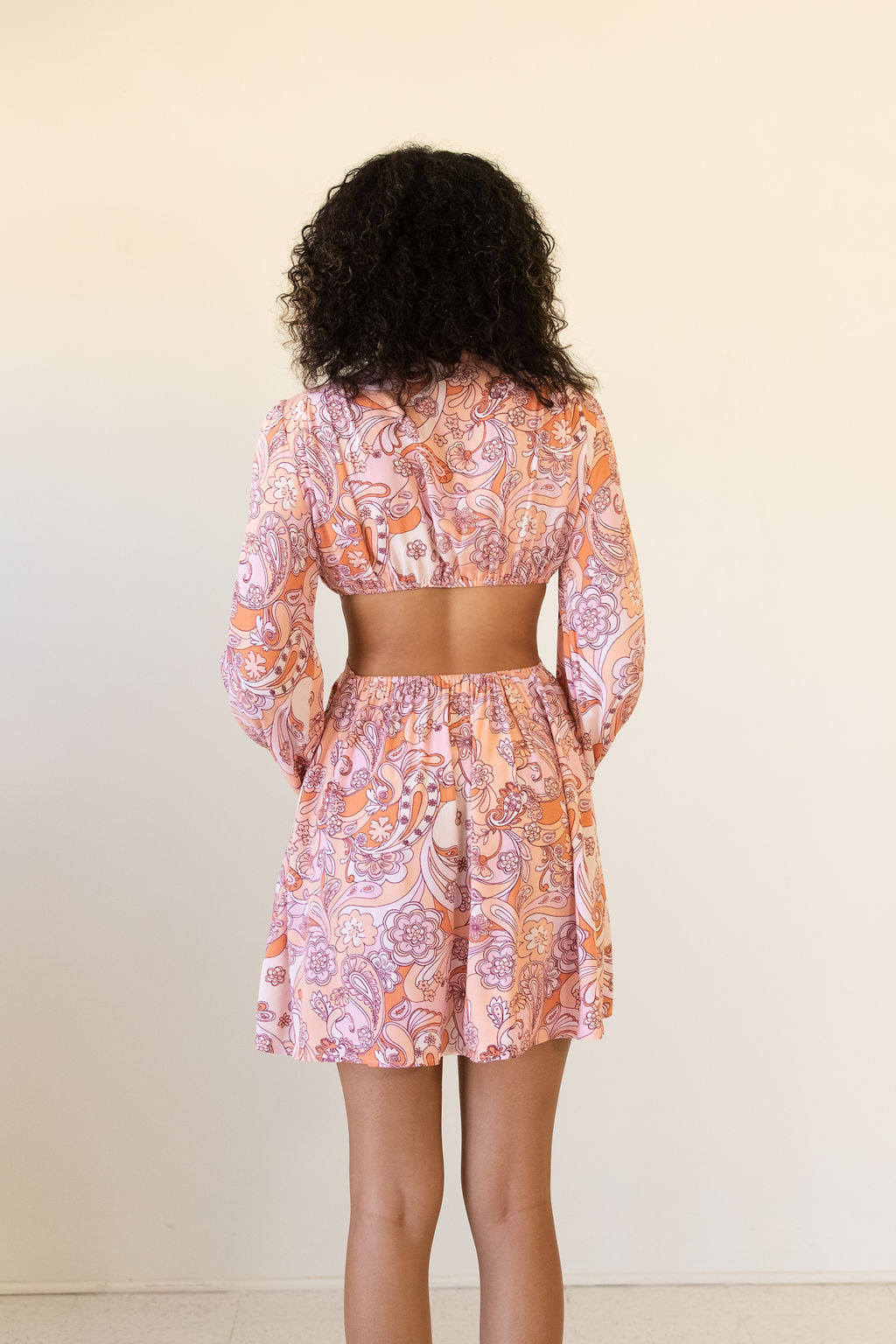 Moving Closer Paisley Dress