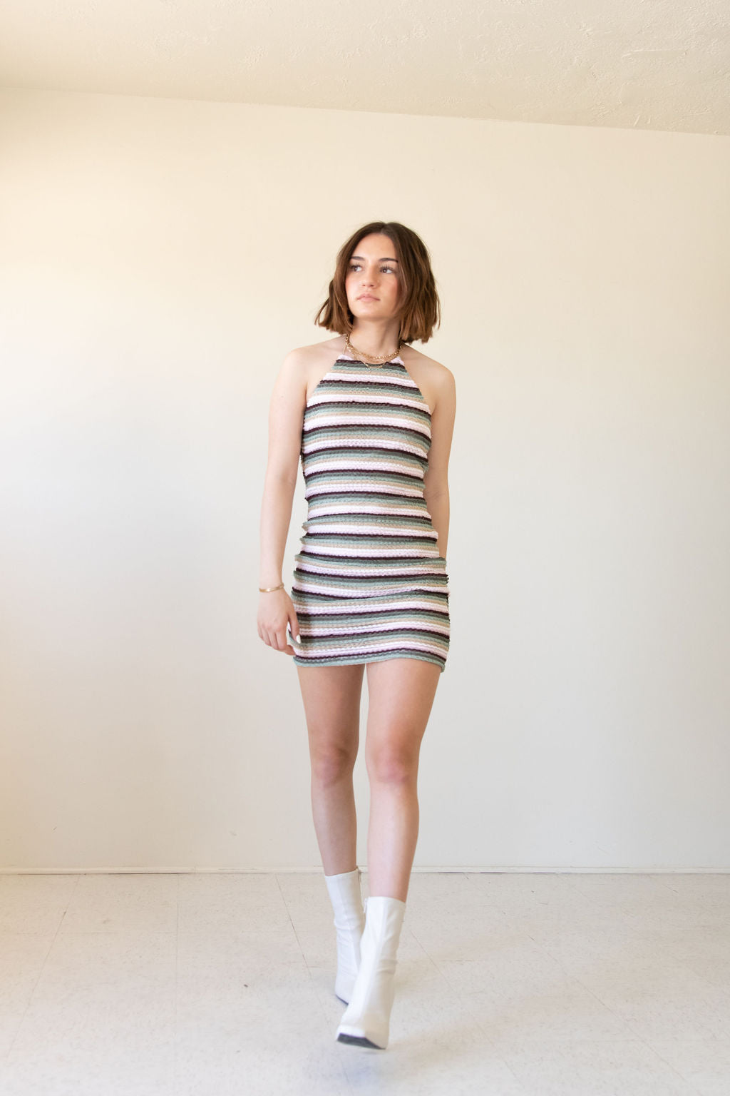 I'm Yours Knit Striped Dress