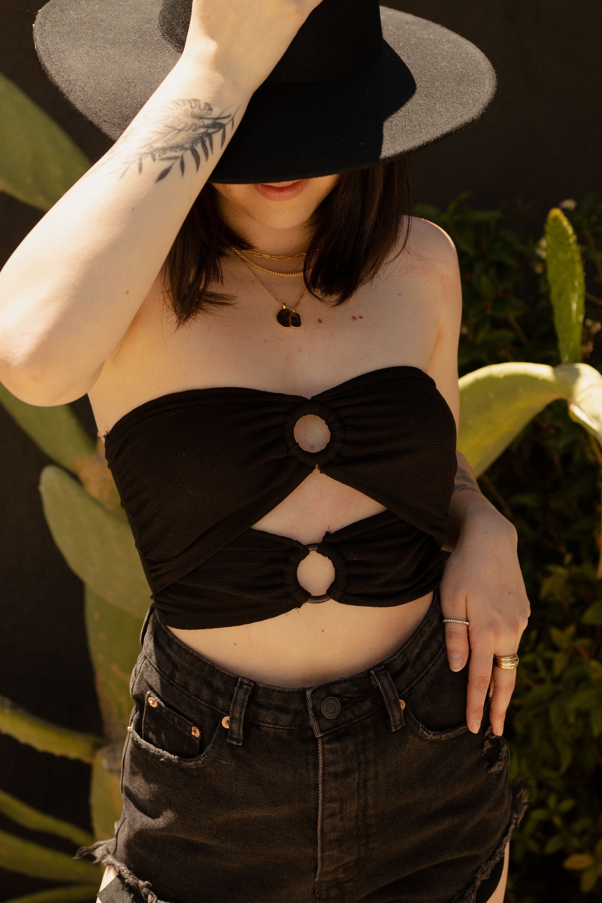 Long Love O-Ring Tube Top