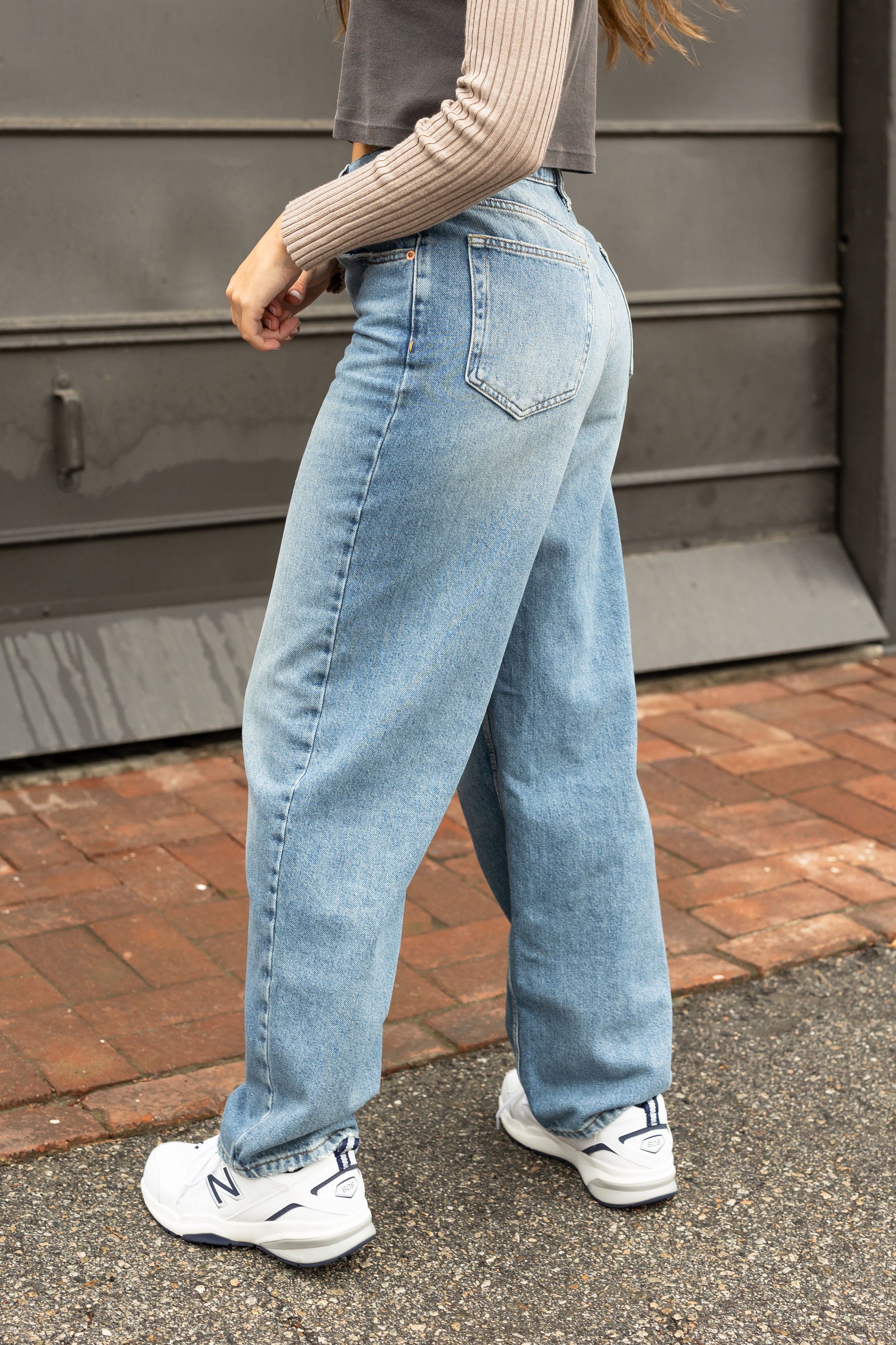 Boyfriend High Rise Jeans by BDG