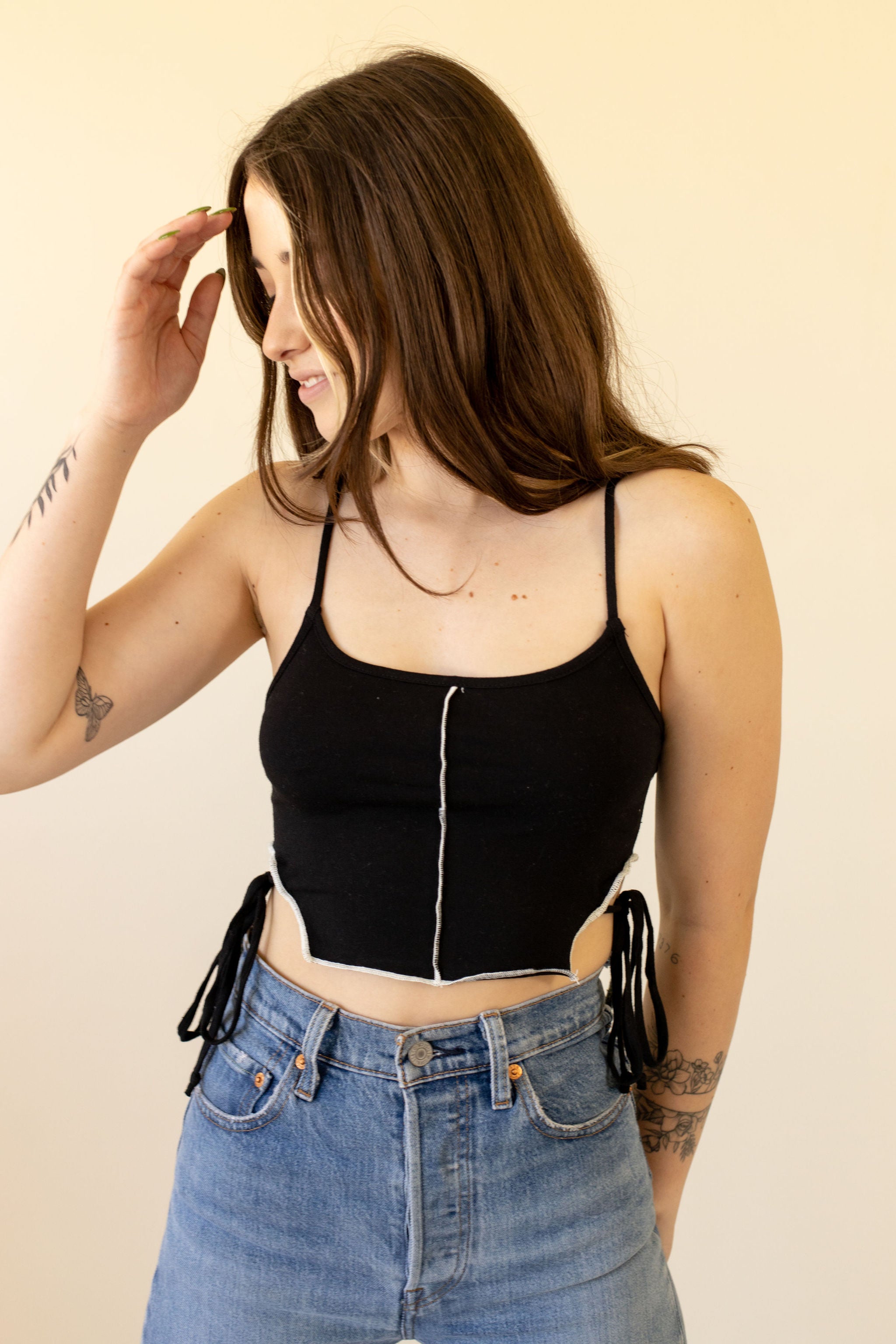 Caught Up Cami Crop Top