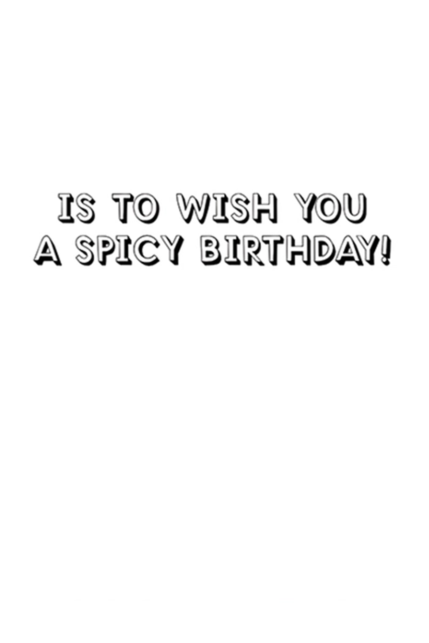 What I Really Really Want Birthday Card by The Found