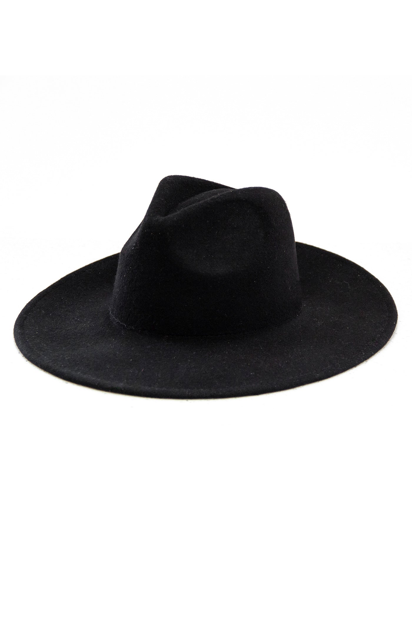 black wool hat
