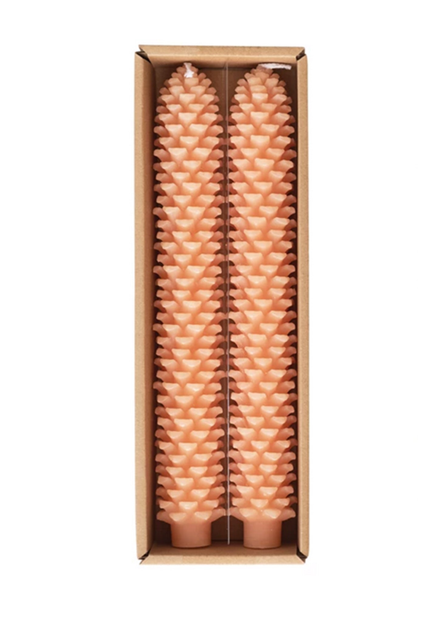 Unscented Pinecone Candle-Blush