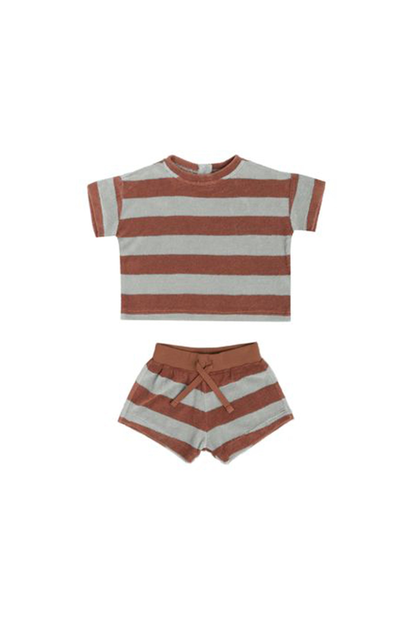 Terry Kids Tee & Shorts Set by Quincy Mae