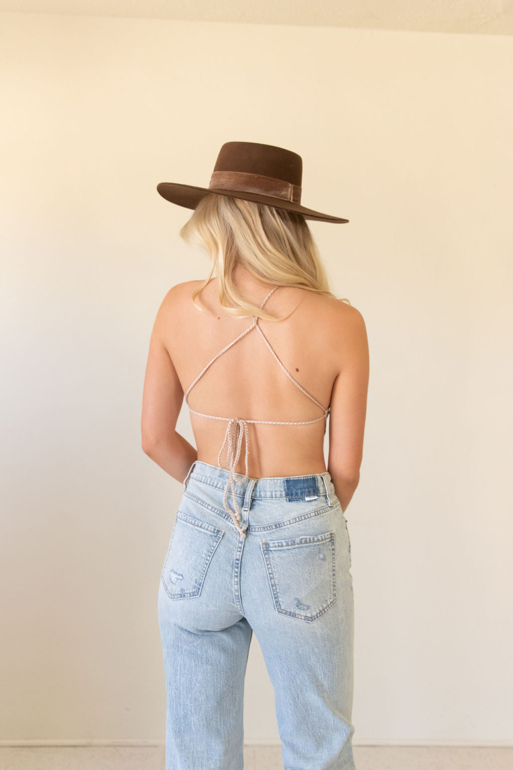 Good Days Triangle Crop Top