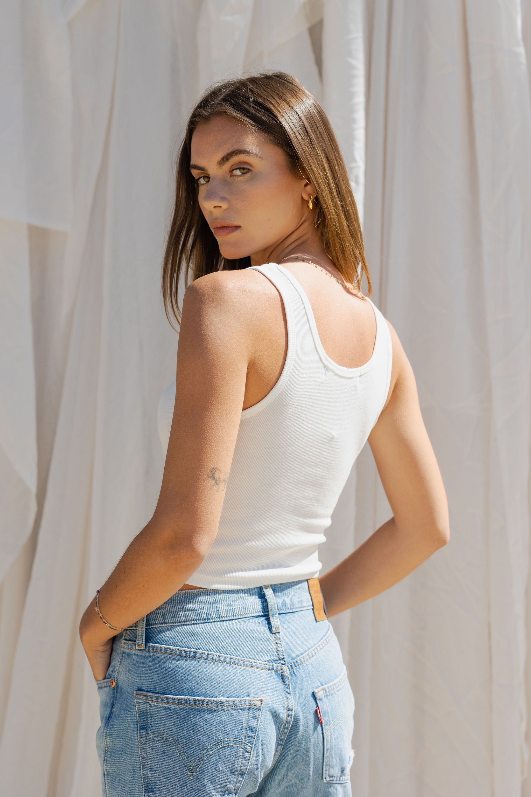 Simple Times Cami Crop Top