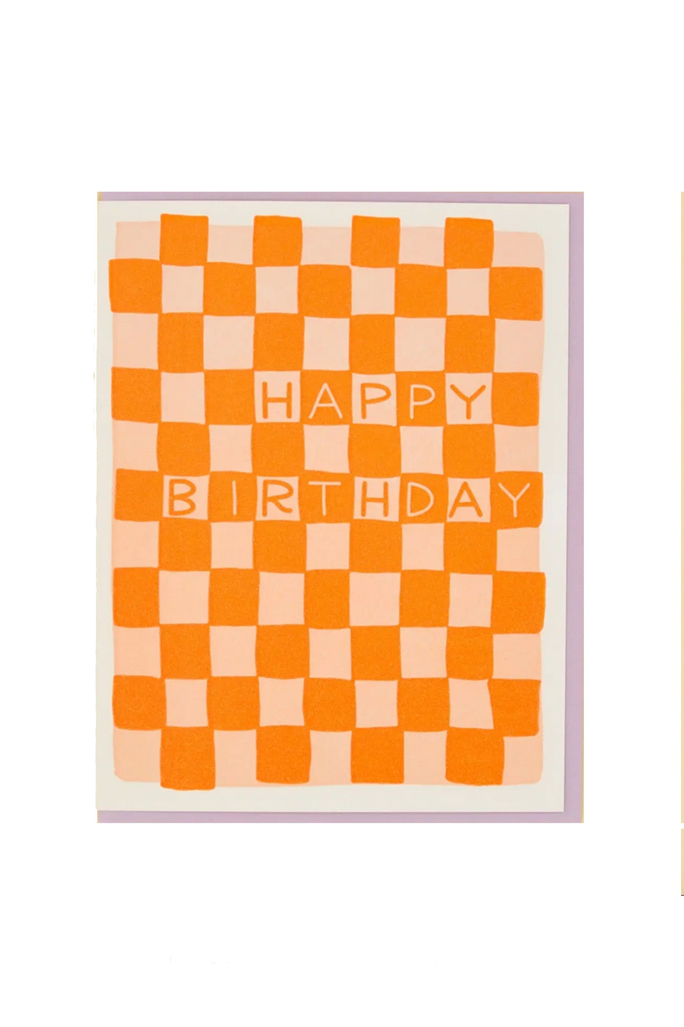 Checkerboard Birthday Card