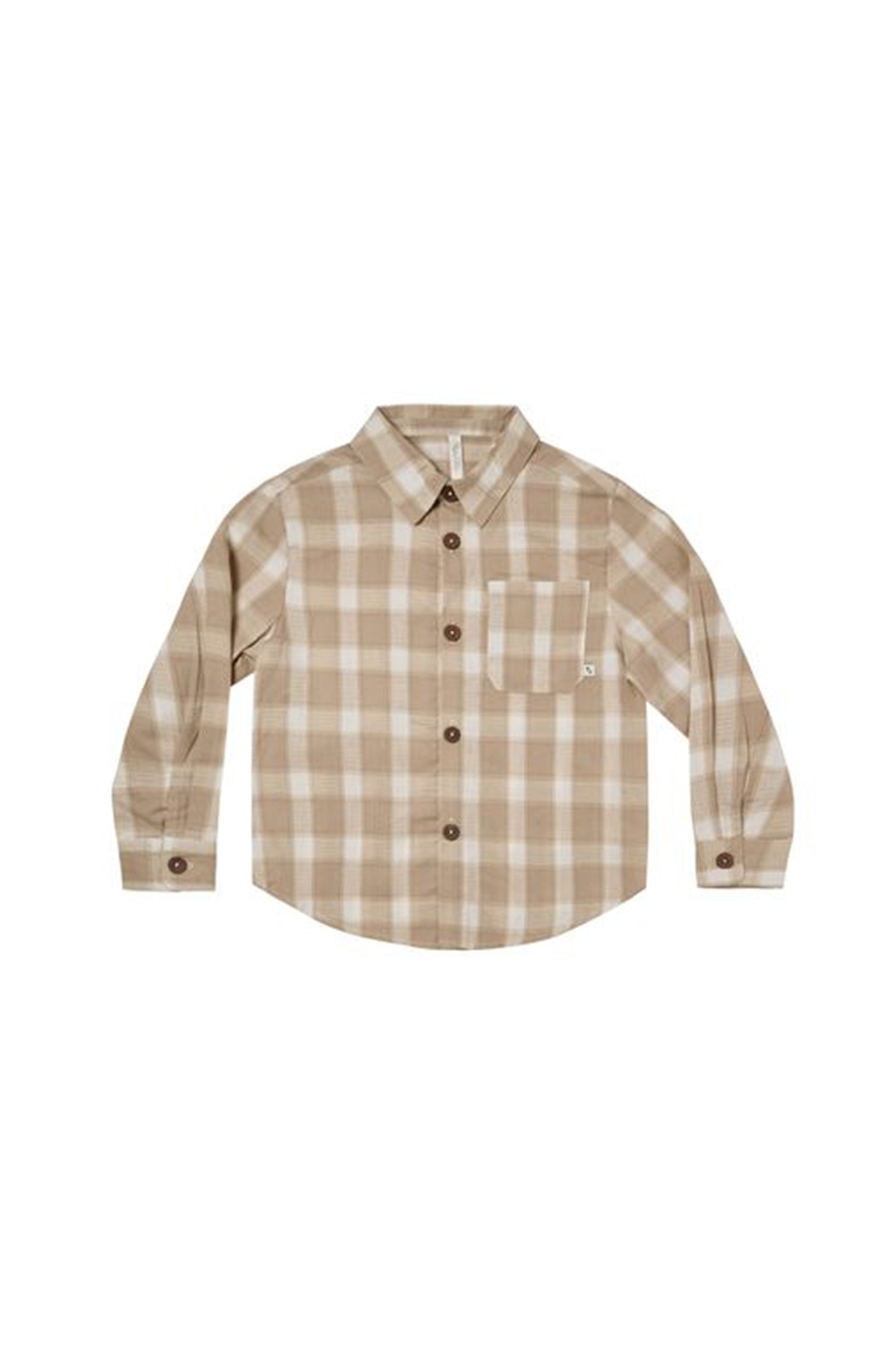 Long Sleeve Collared Kids Shirt by Rylee & Cru