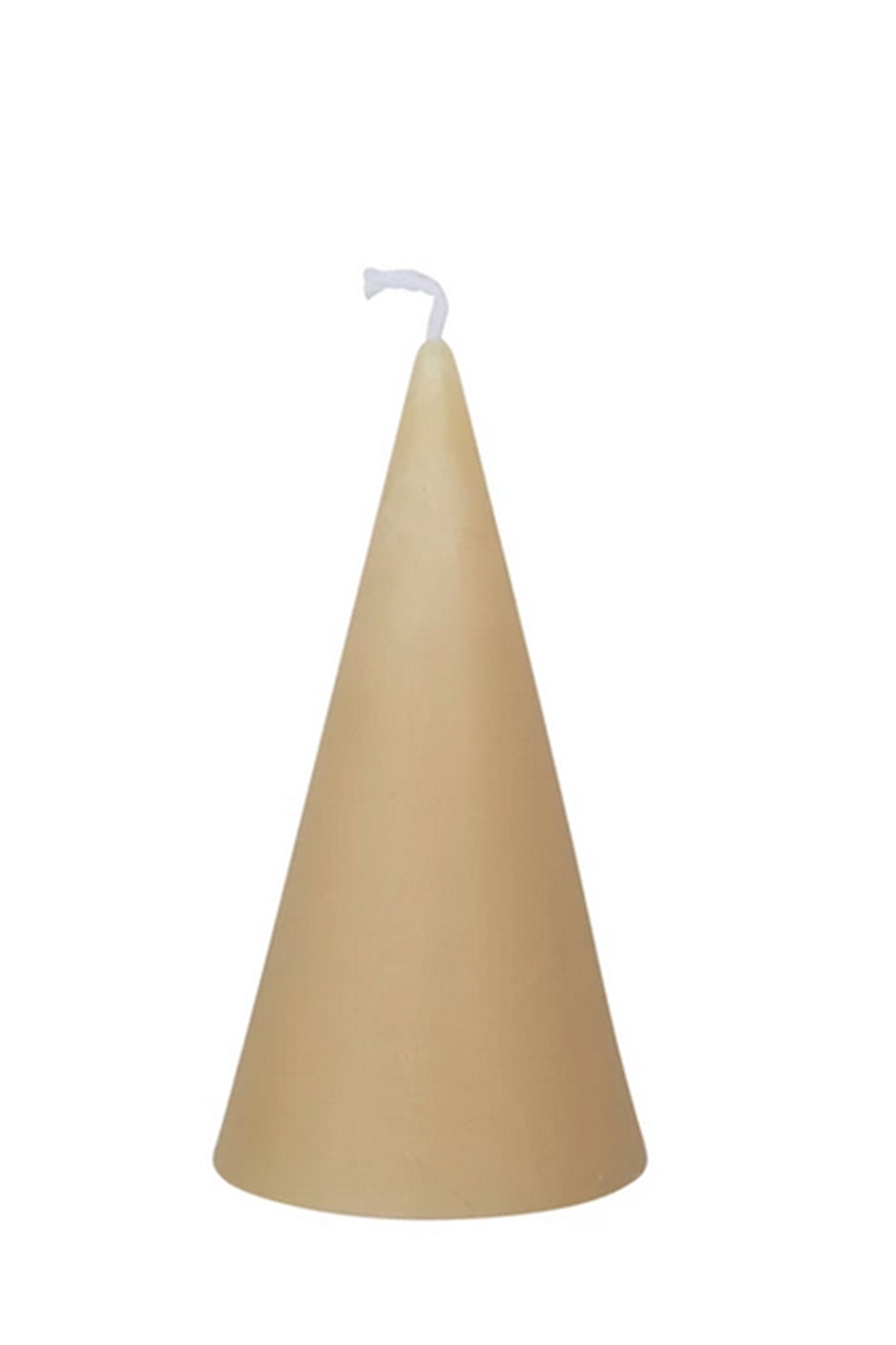 Unscented Tree Shaped Candle- Cream