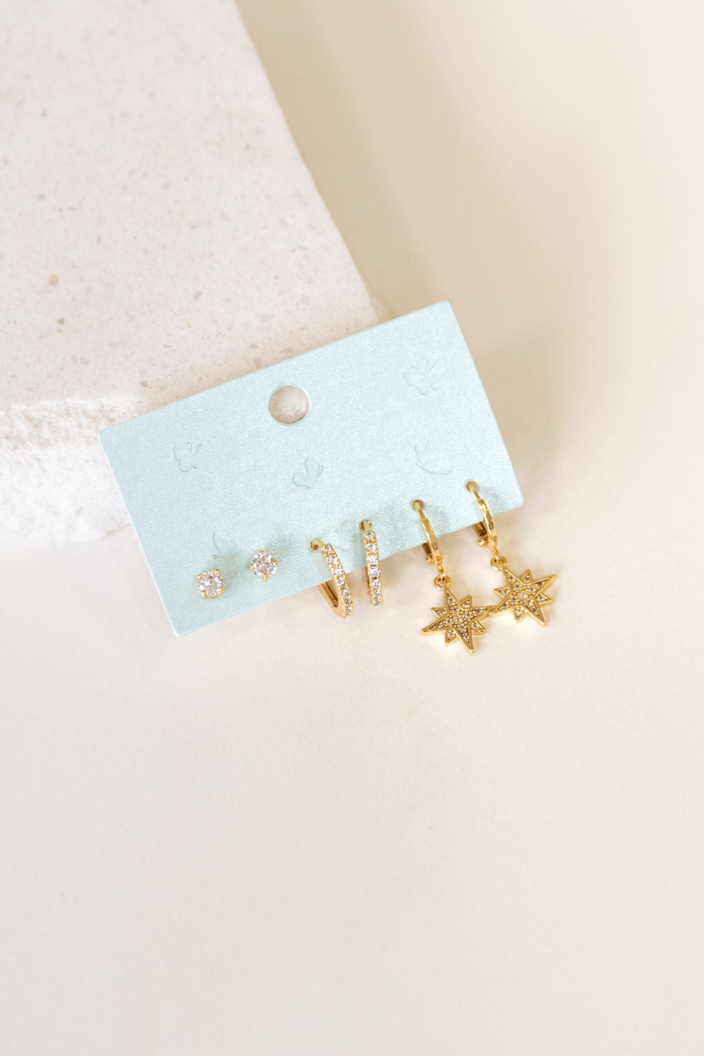 Starbust Earring Set