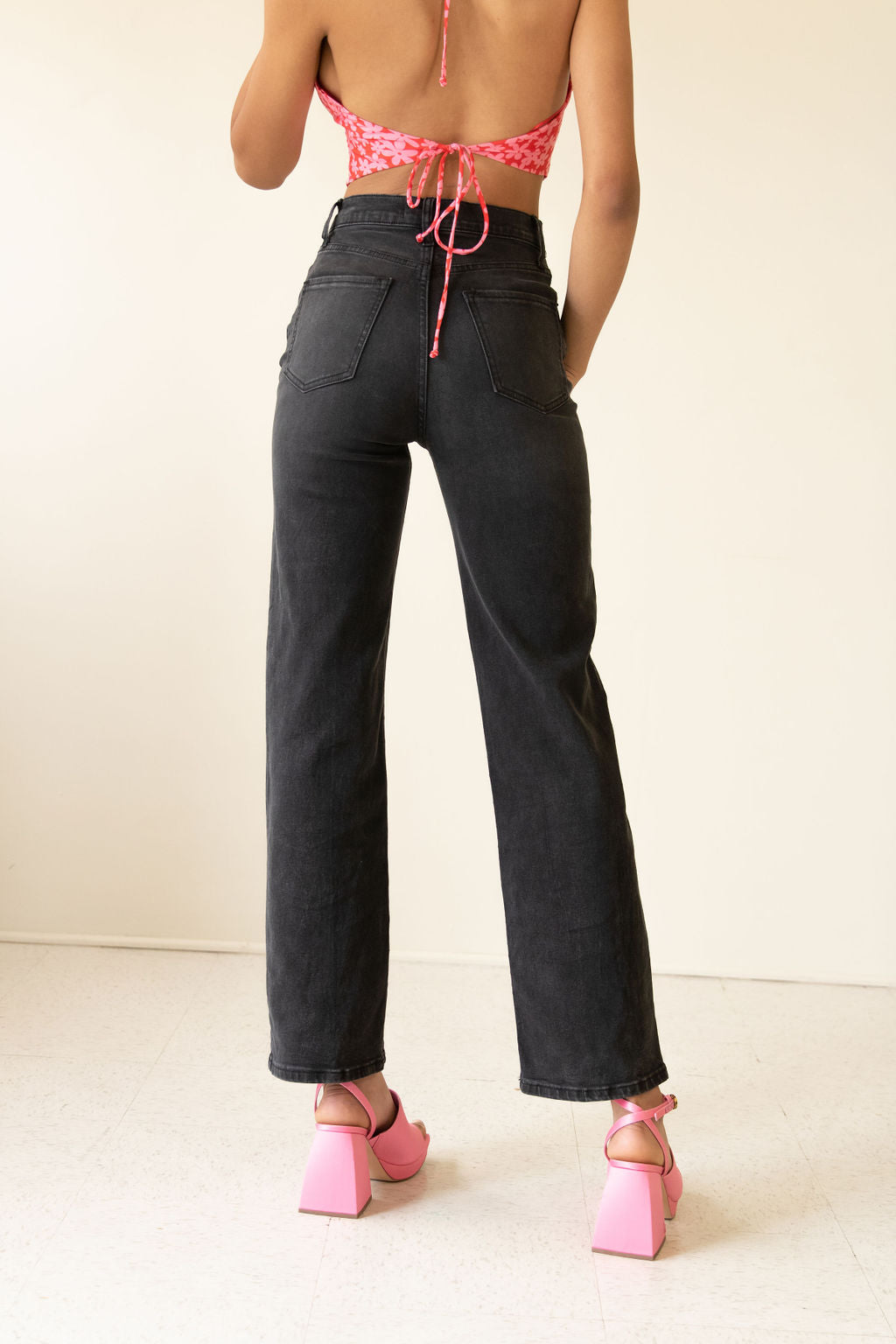 The Hazel Super High Rise Dad Jeans by Nectar Premium Denim