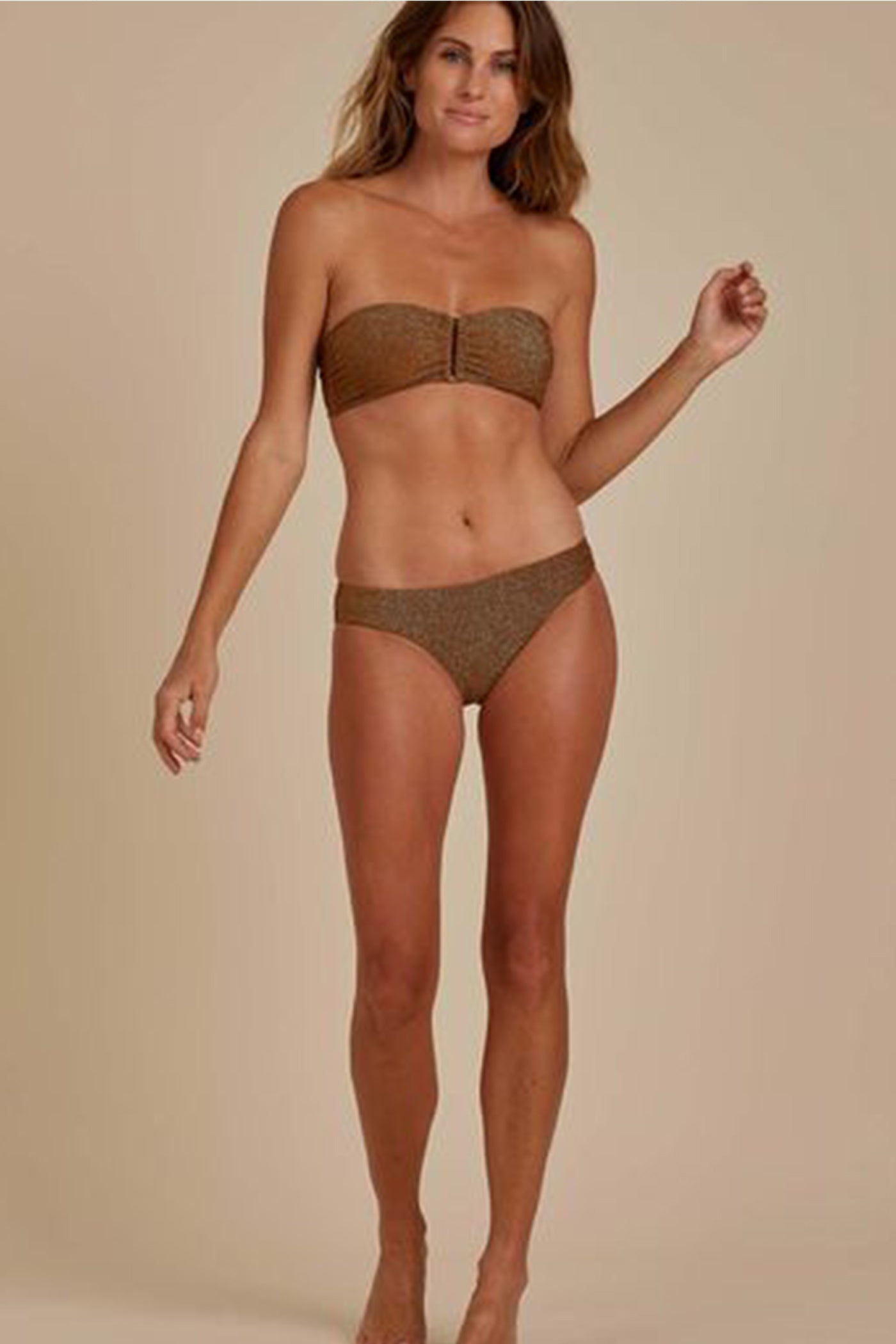 Bandeau Women's Bikini Top by Rylee & Cru