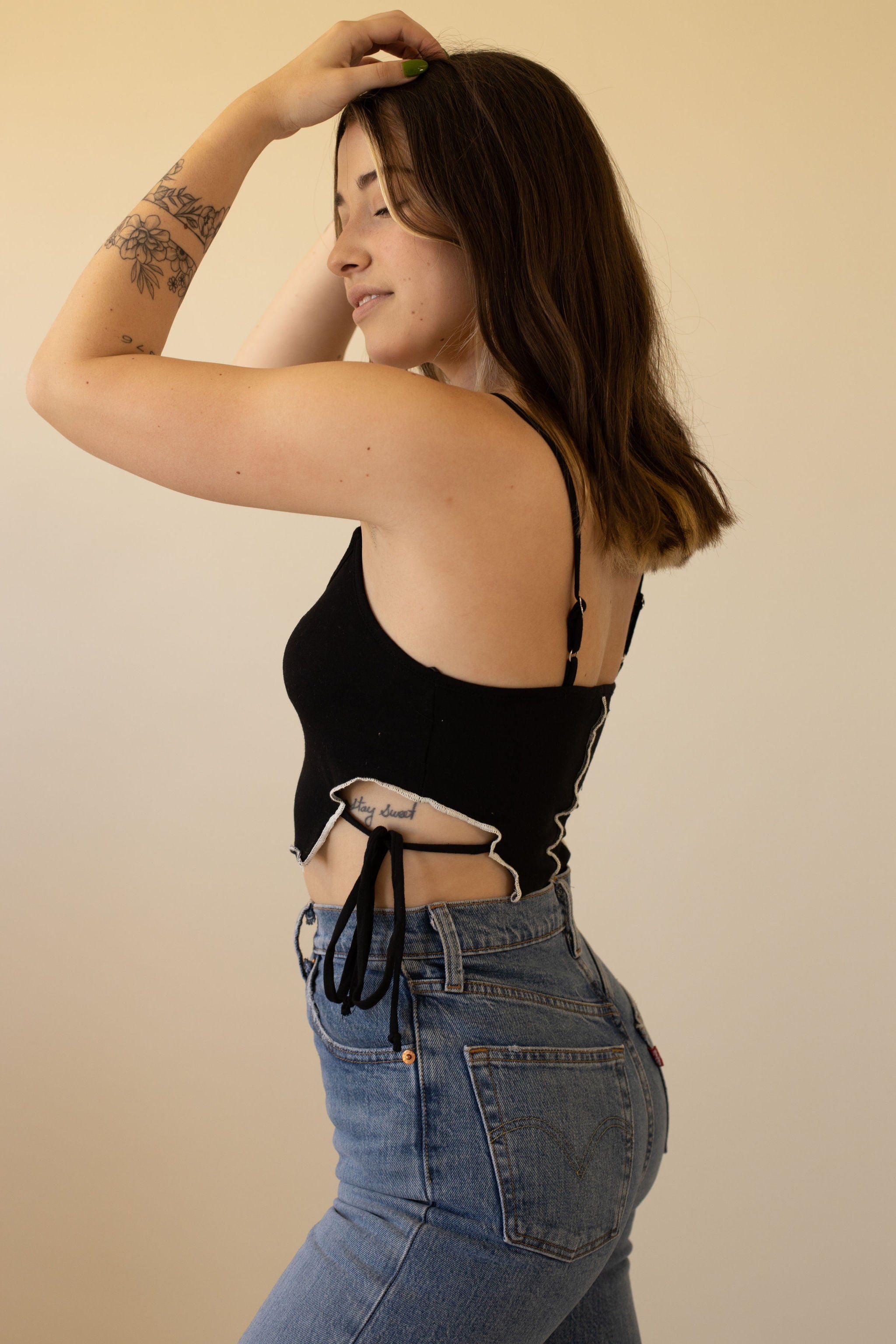 Caught Up Cami Crop Top