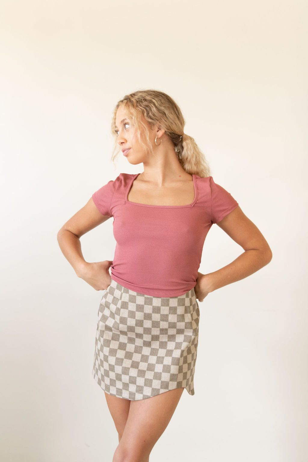 Sure Thing Short Sleeve Top