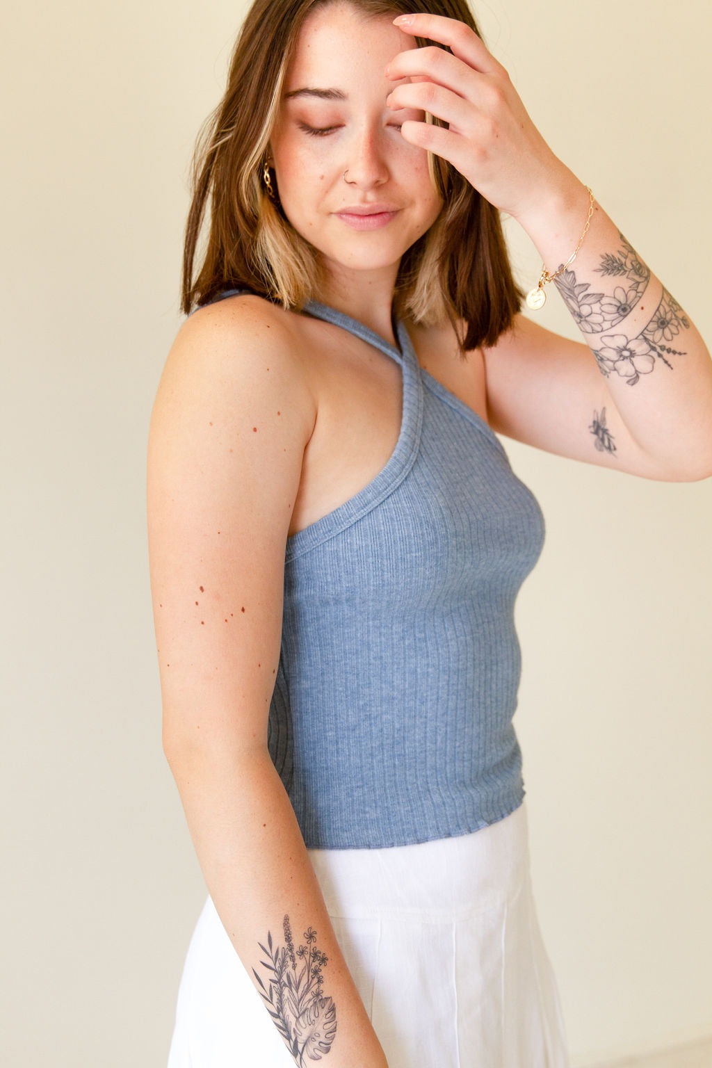 Keep Wondering Criss Cross Cami Top
