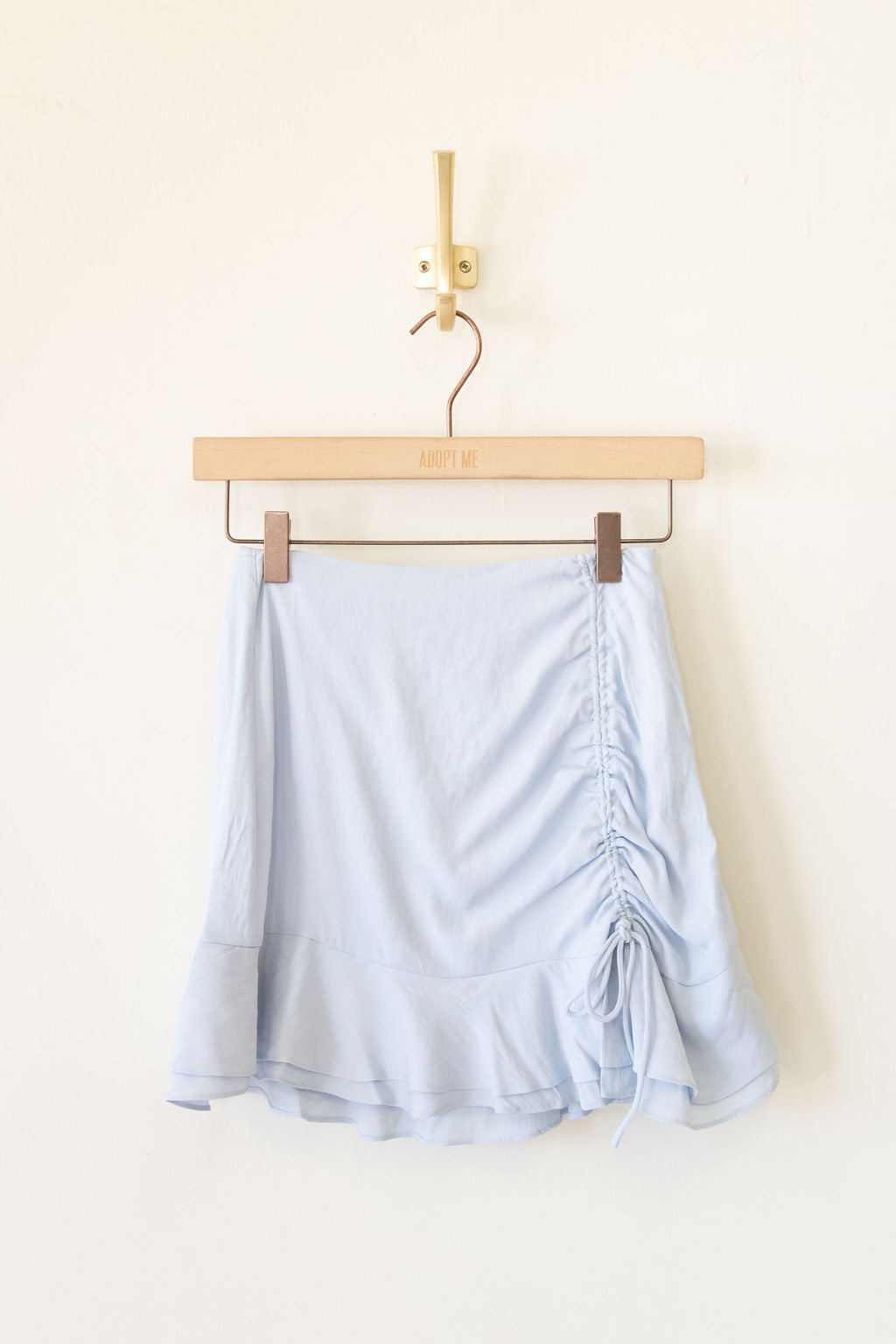 Take It Ruched Mini Skirt
