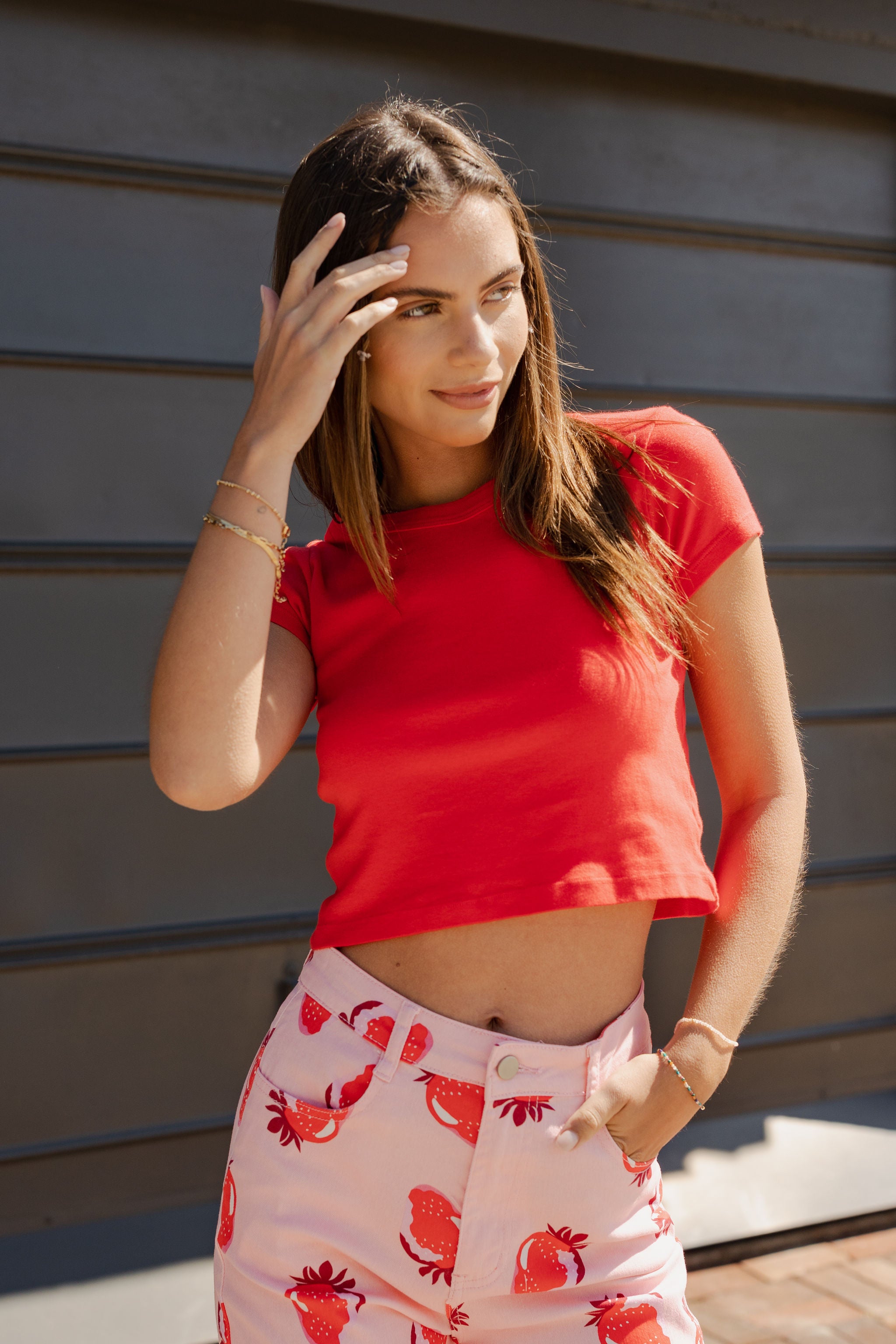 Basic Baby Tee Crop