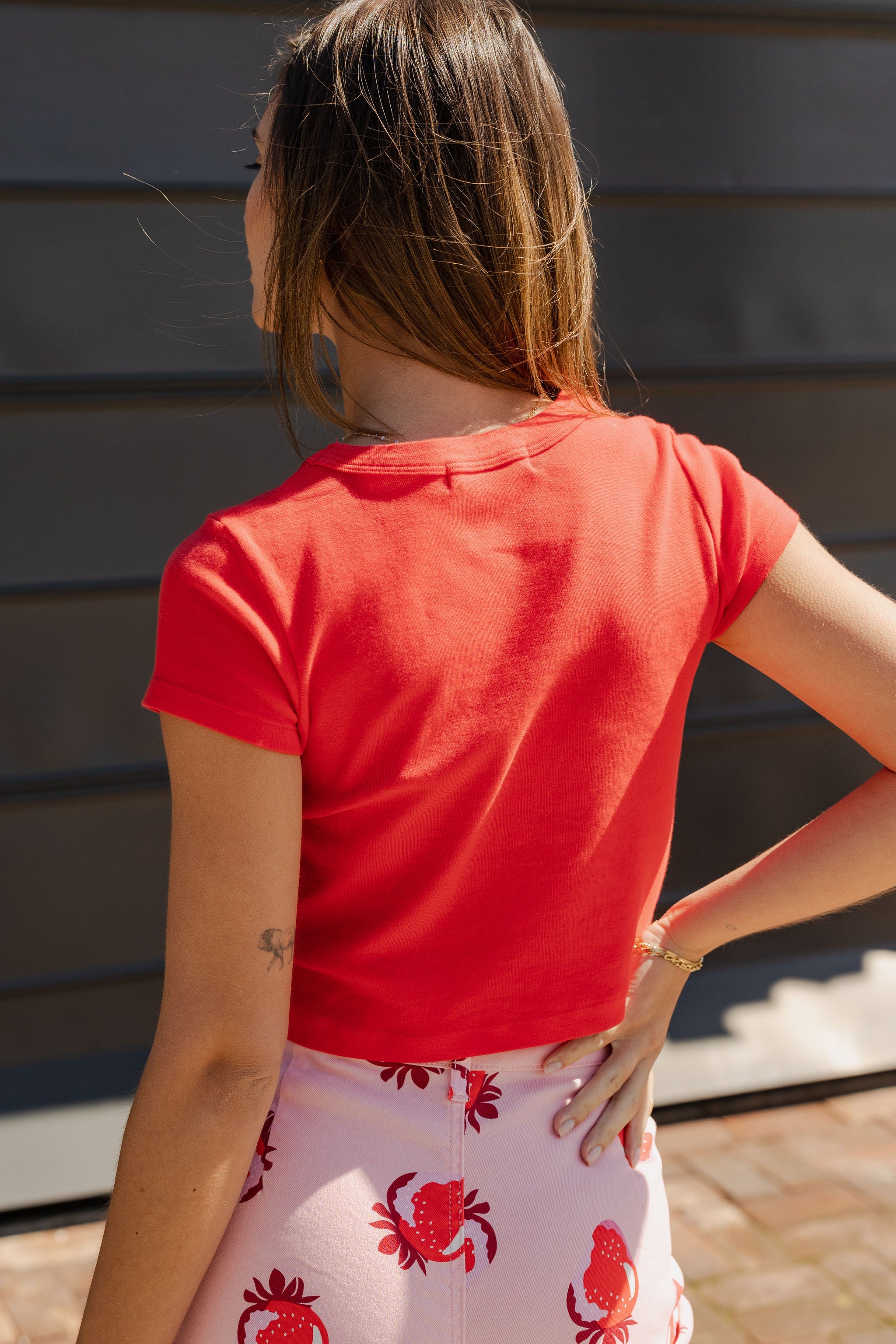 Basic Baby Tee Crop