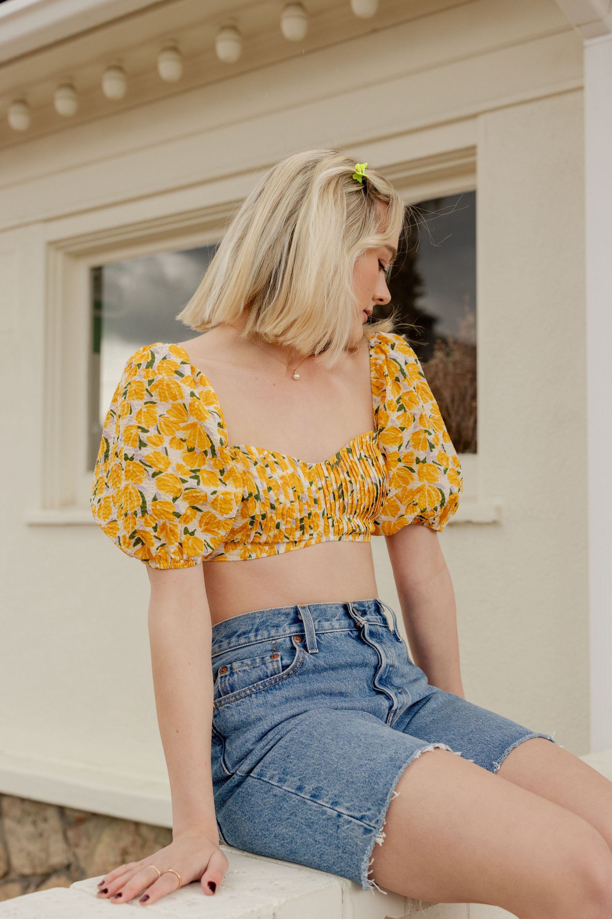 501 90s Mid Thigh Denim Shorts by Levi's