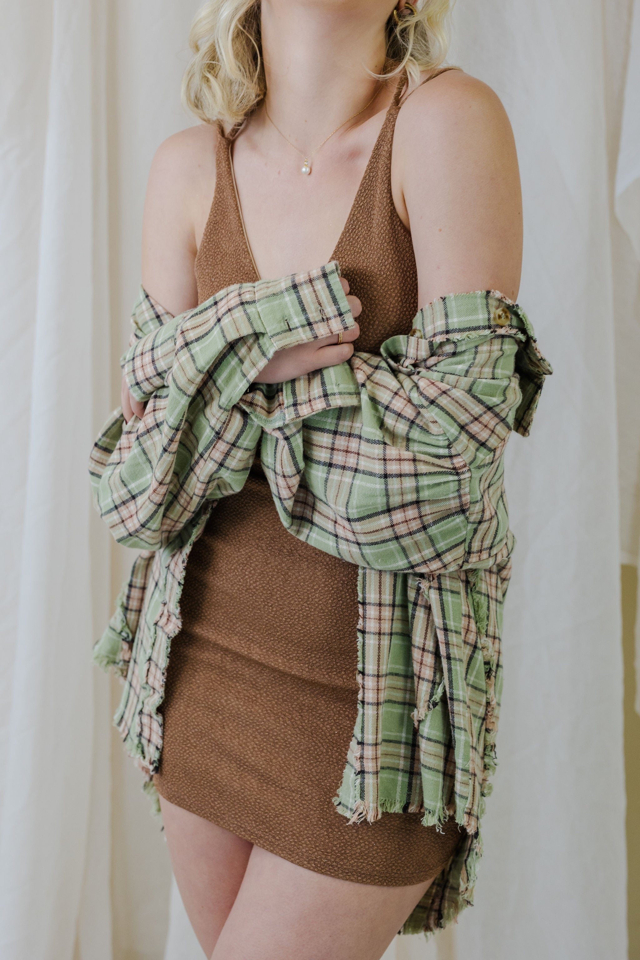 Wanna Rock Plaid Flannel Top
