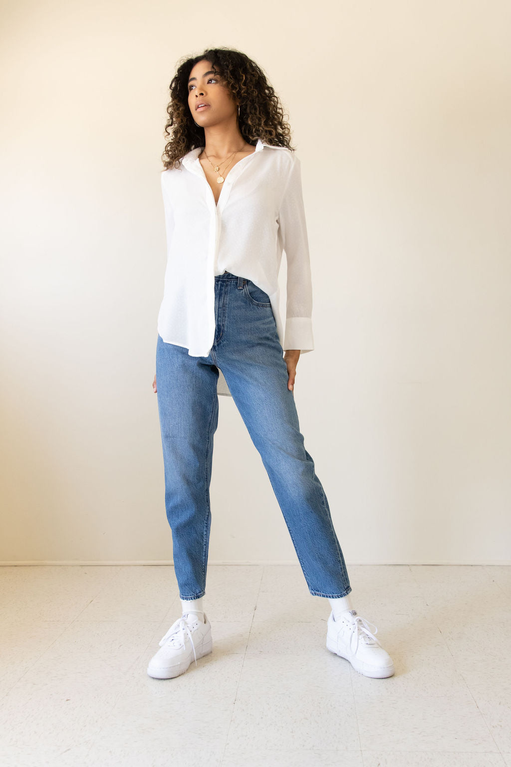 High Rise Loose Taper Jeans by Levi's
