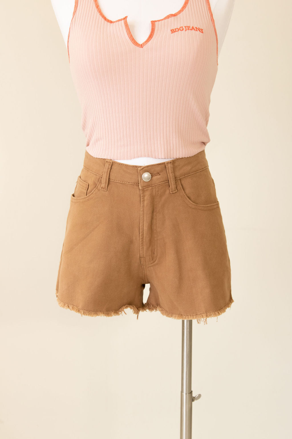 Trying To Denim Shorts