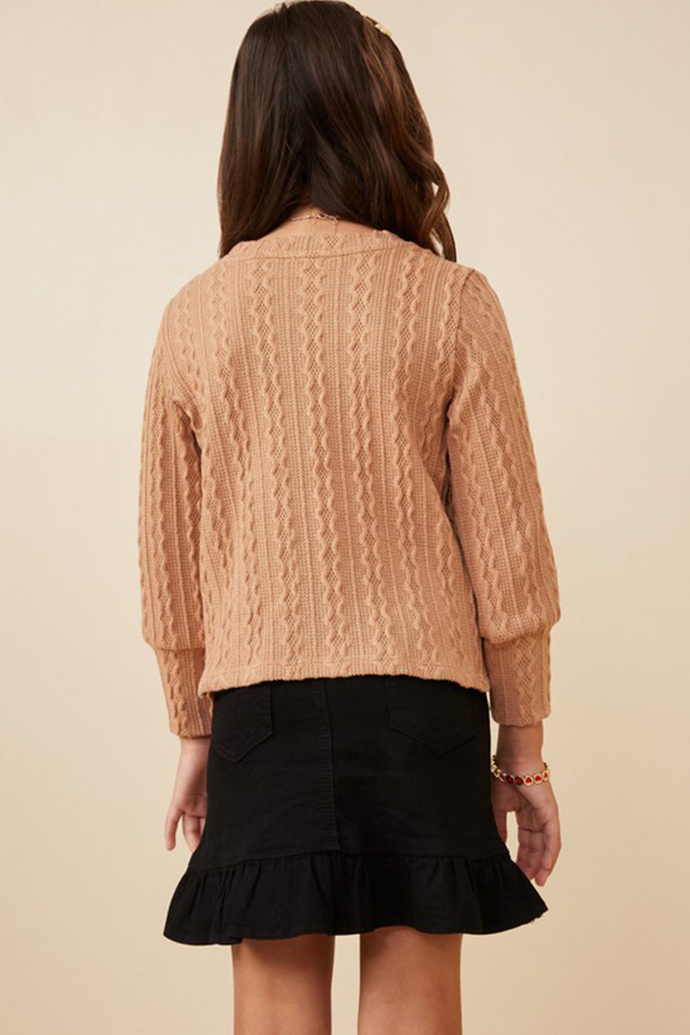 Cable Knit Kids Sweater