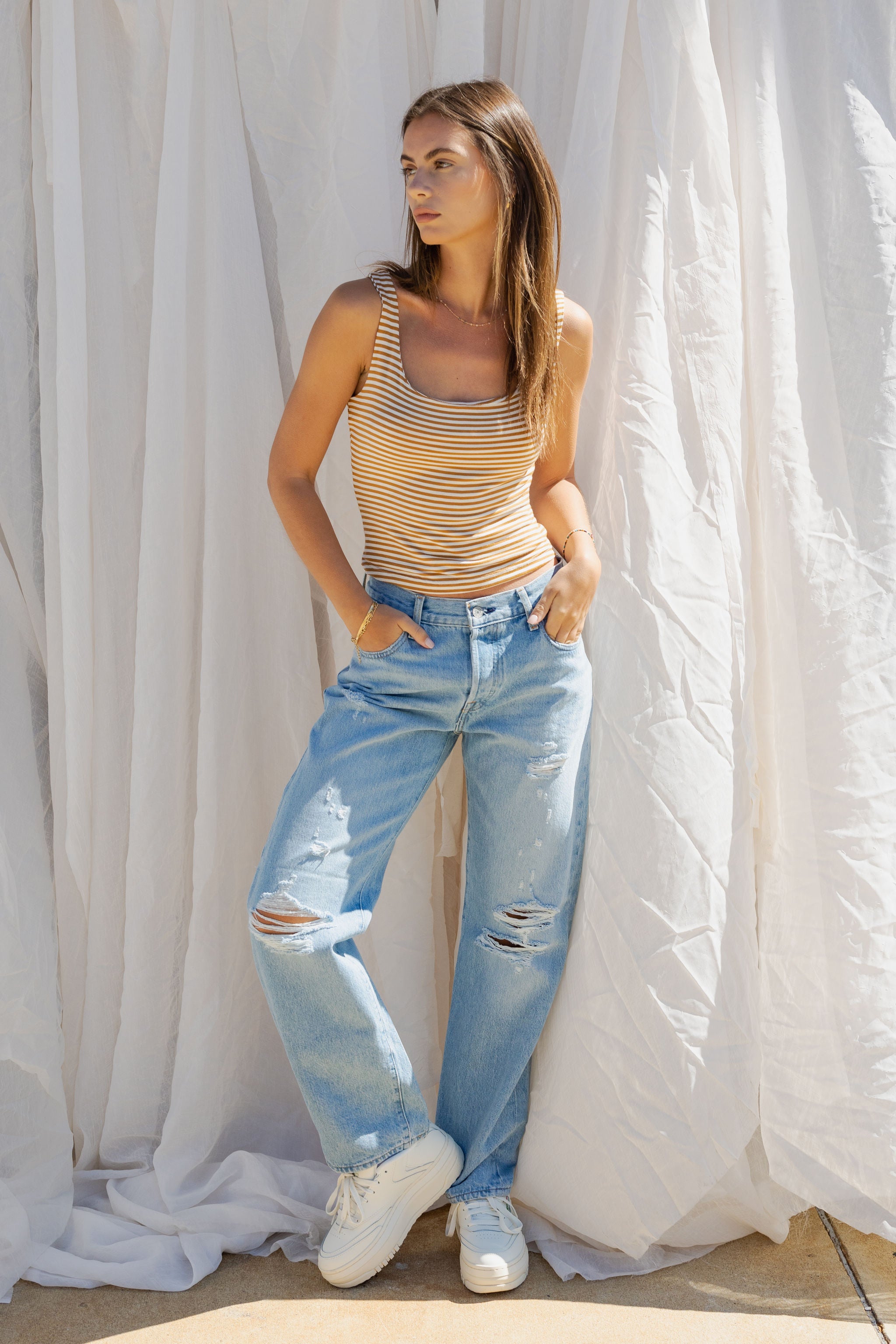 501 90s Sketch Artist Long Bottom Jeans by Levi's
