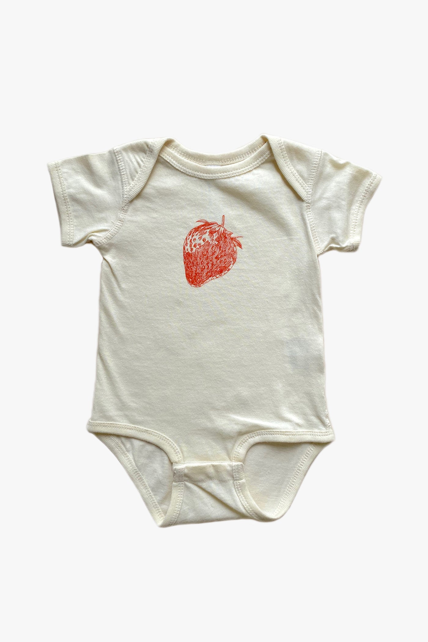 Strawberry Graphic Kids Top & Onesie by Nectar Kids