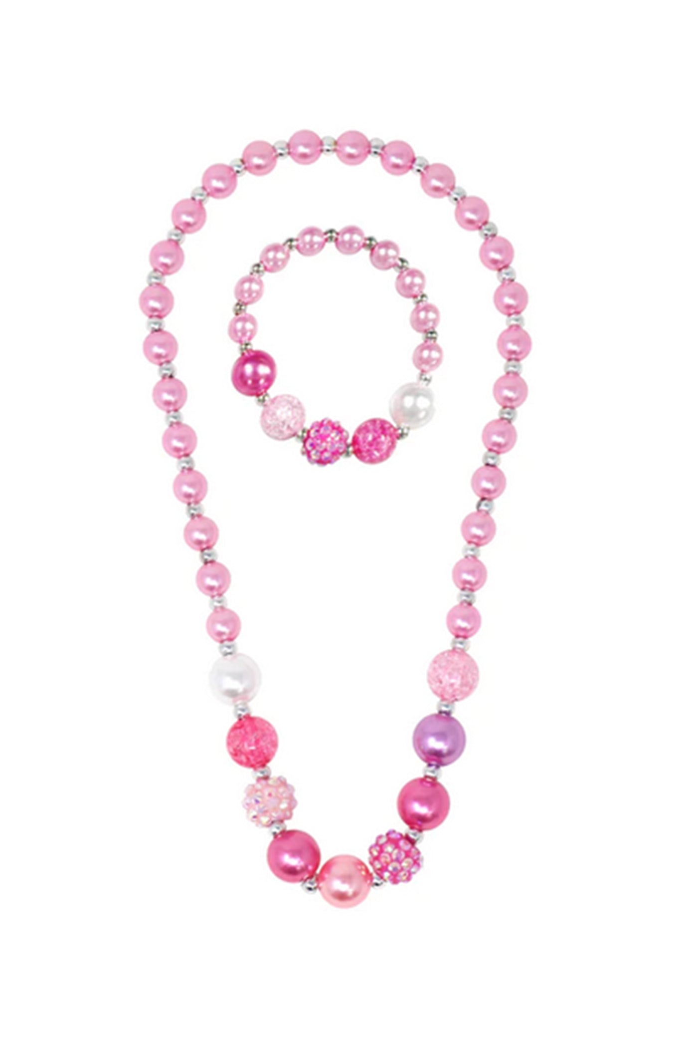 Unicorn Princess Necklace & Bracelet Set
