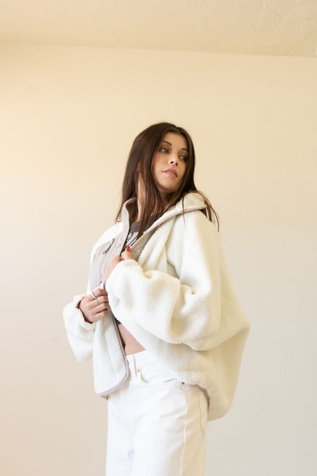 Colder Weather Sherpa Jacket