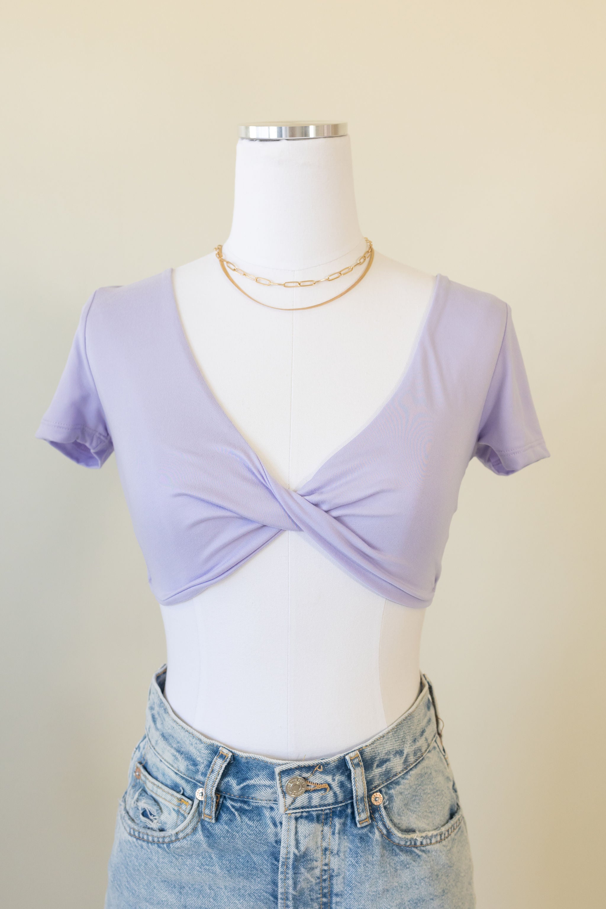 Without You Wrap Crop Top