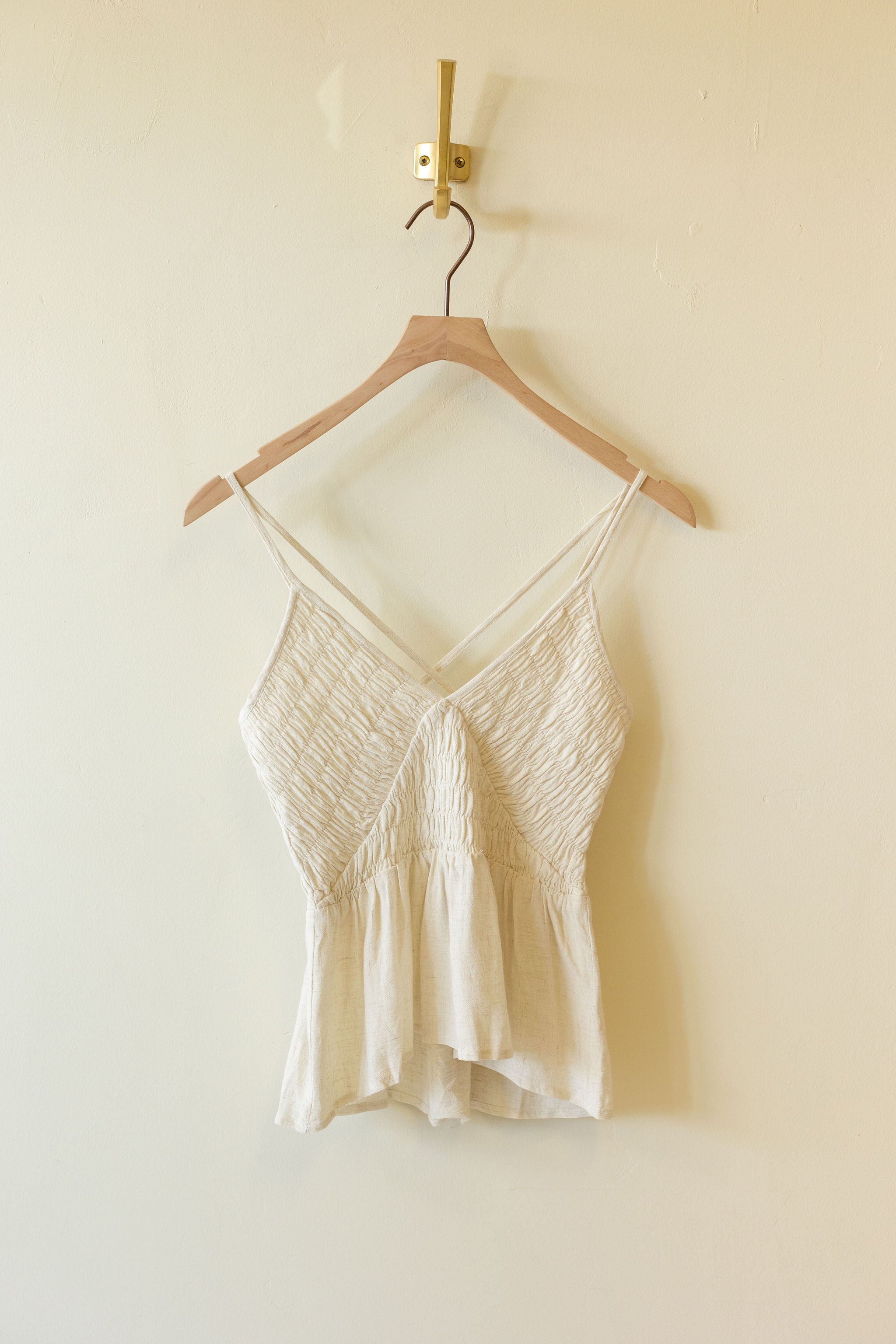 Enjoy Life Smocked Cami Top by For Good