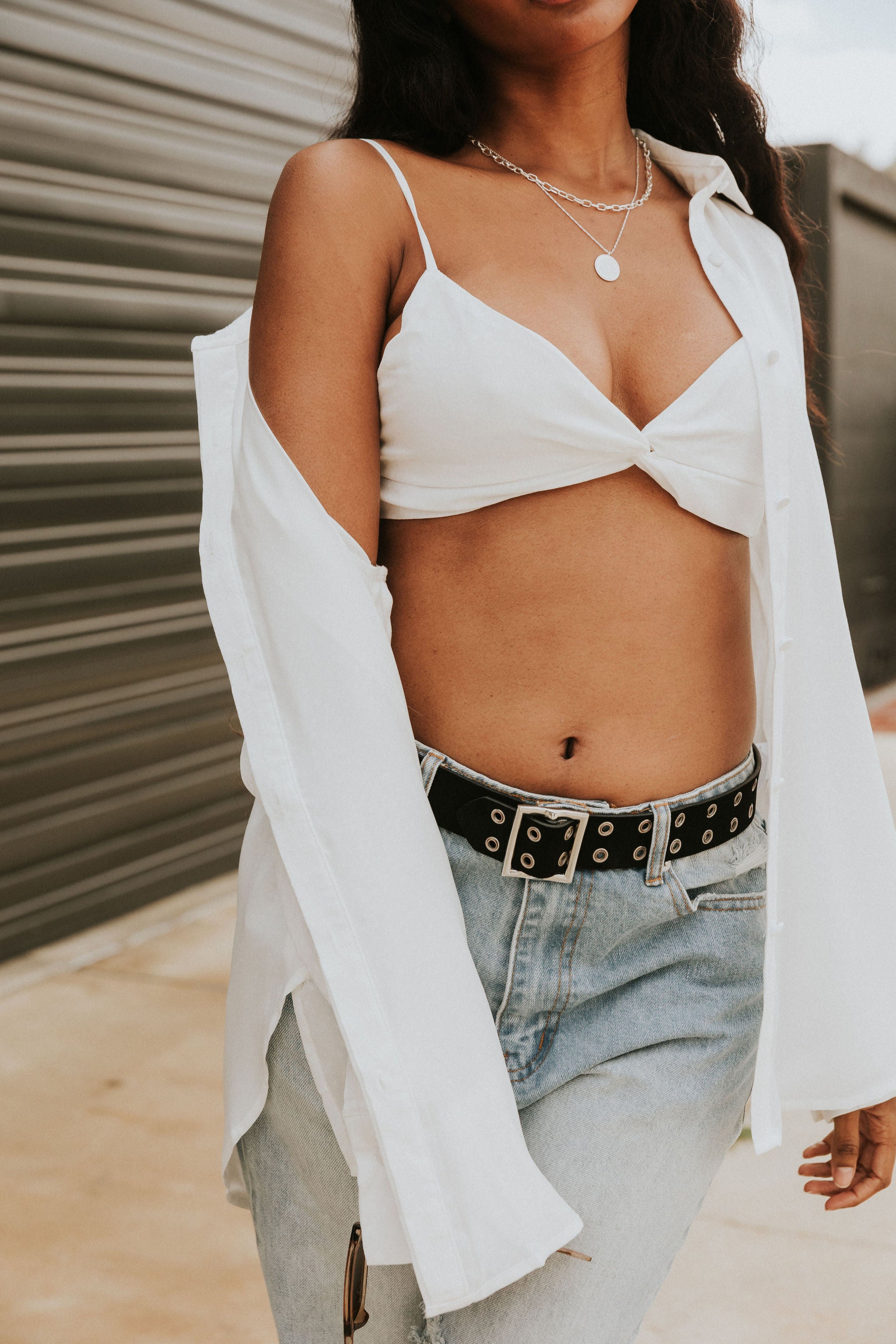 Bring It Dot Print Bra Top