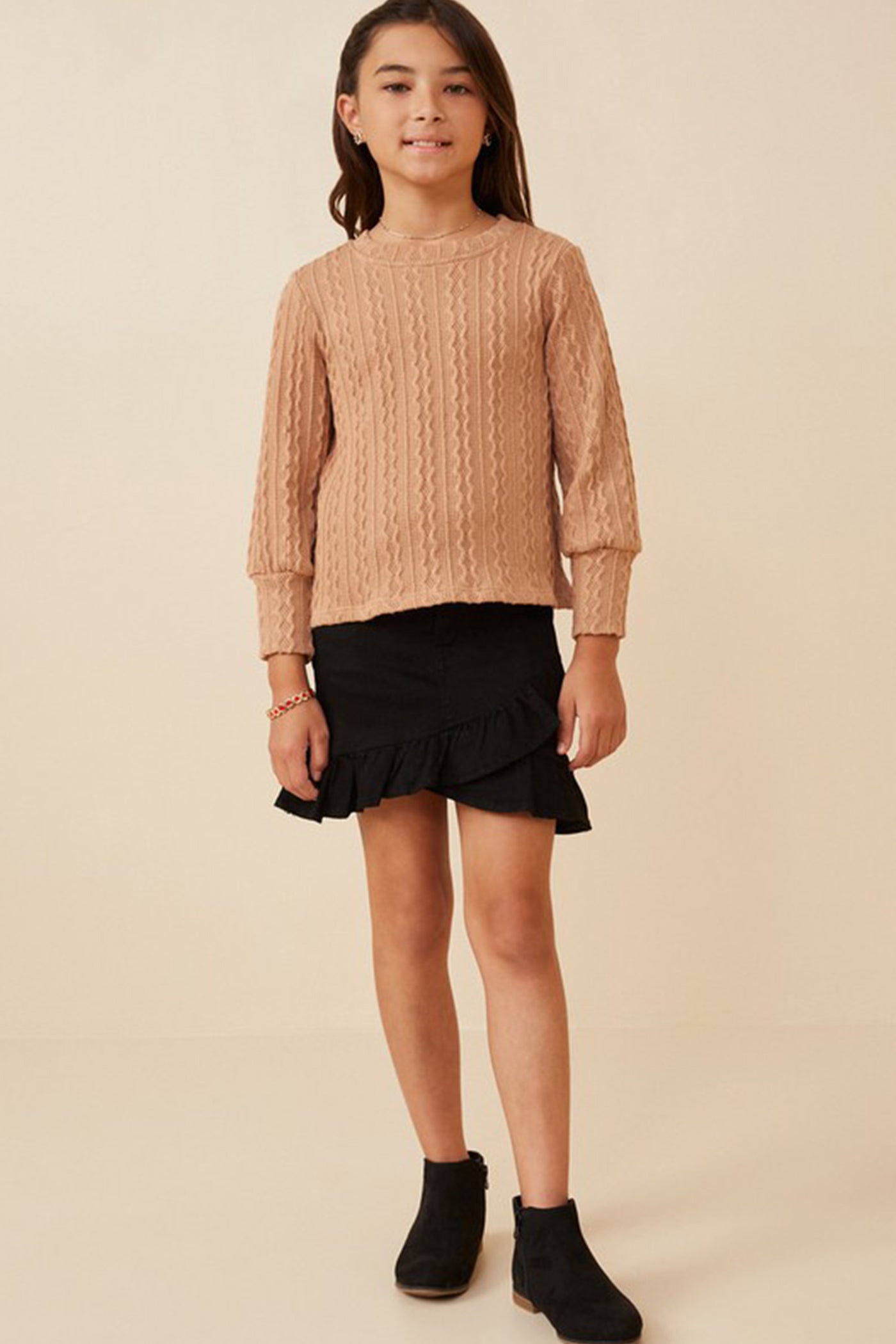 Cable Knit Kids Sweater