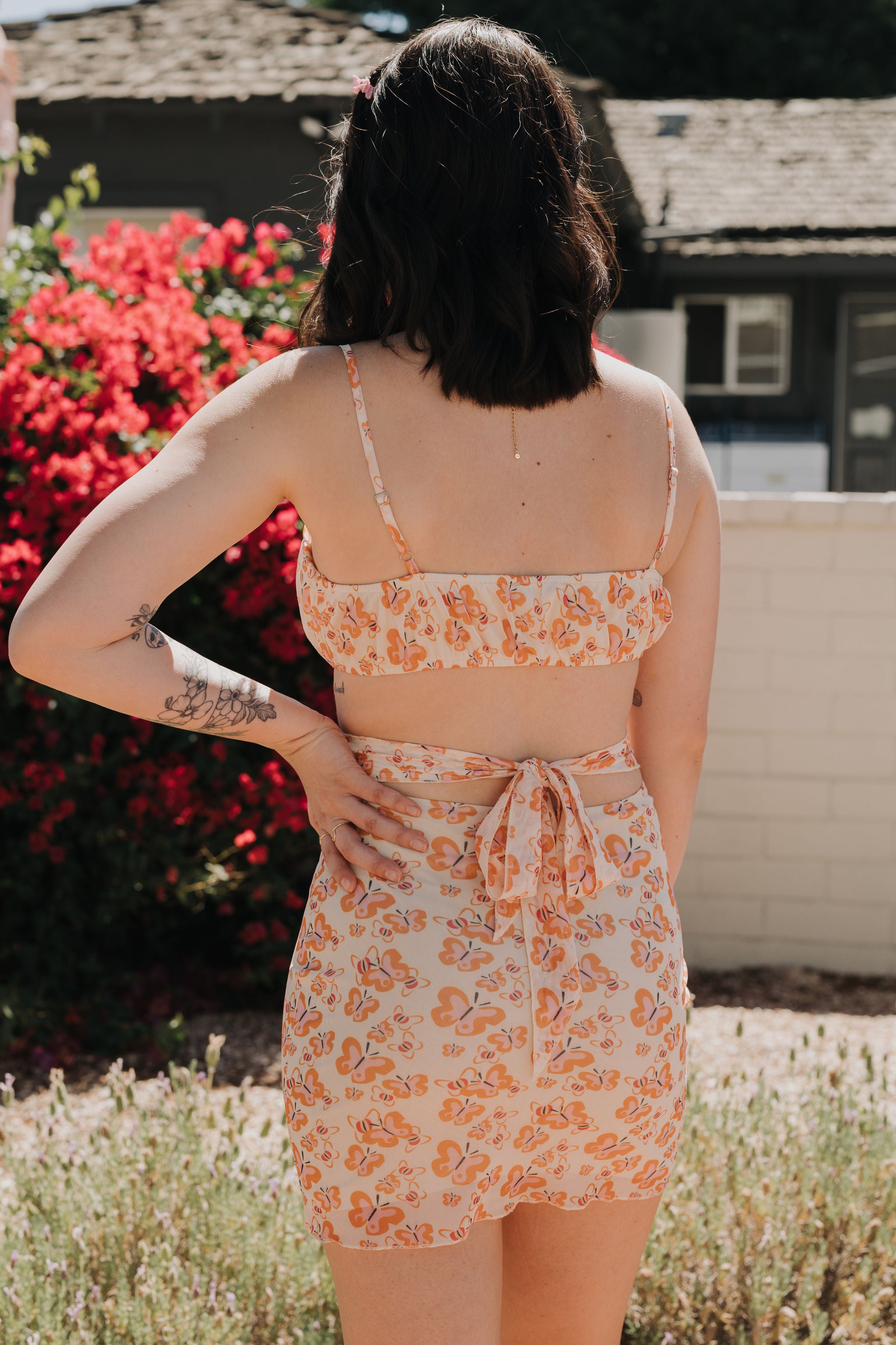 Helpless Butterfly Cami Dress