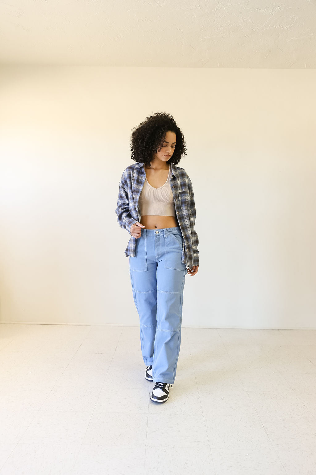 Paneled Utility Skater Jeans by BDG