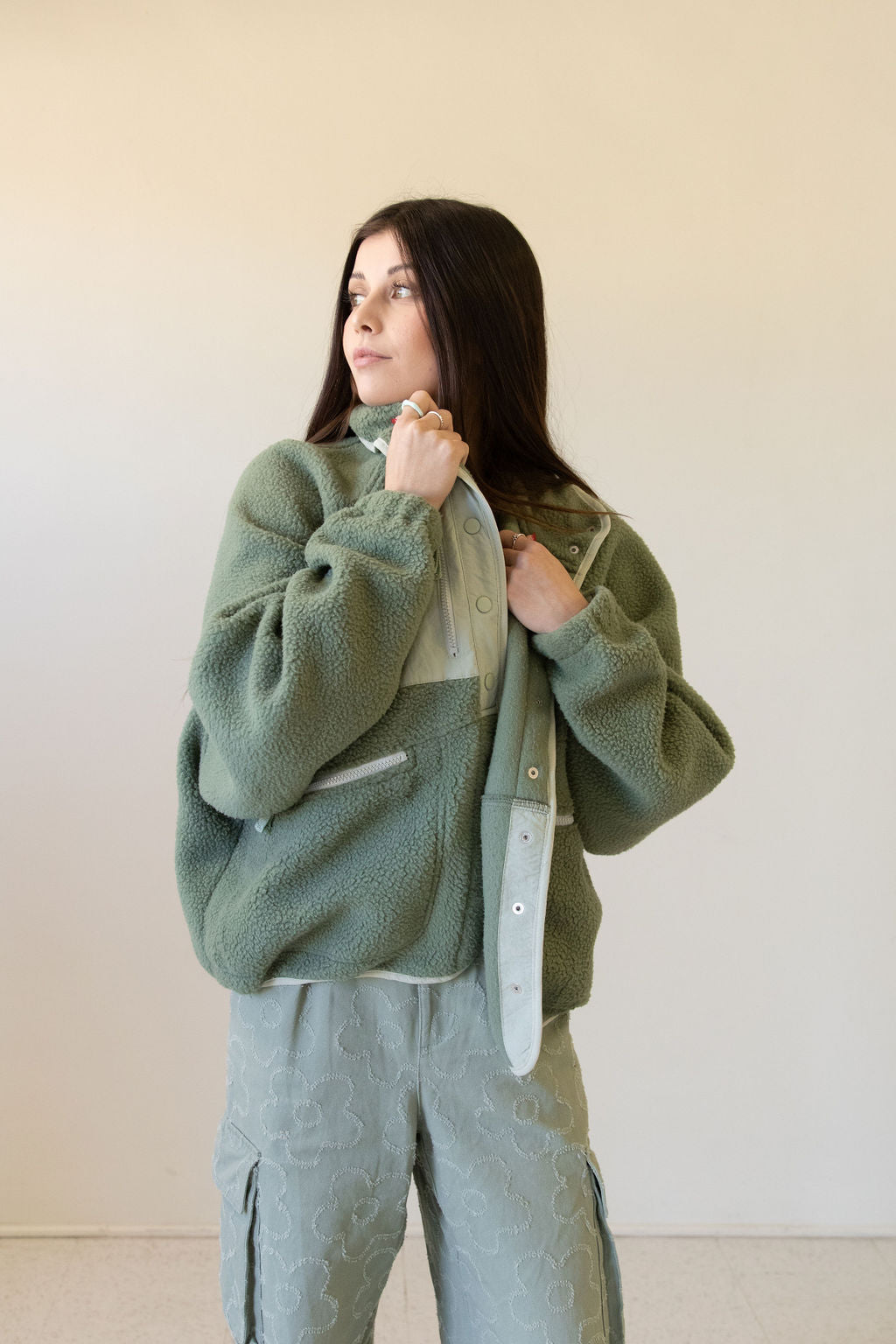 Colder Weather Sherpa Jacket