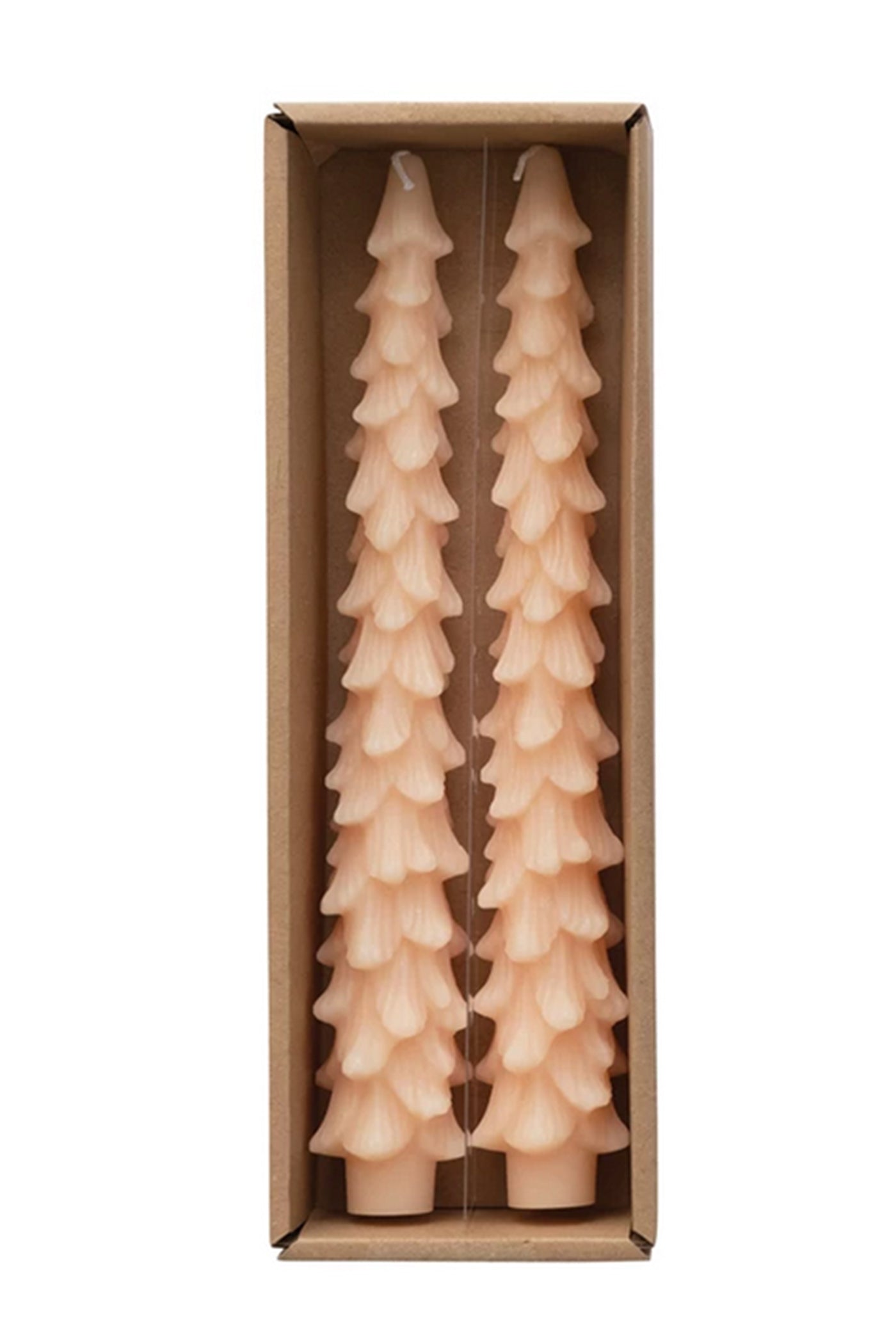 Unscented Tree Shaped Taper Candles