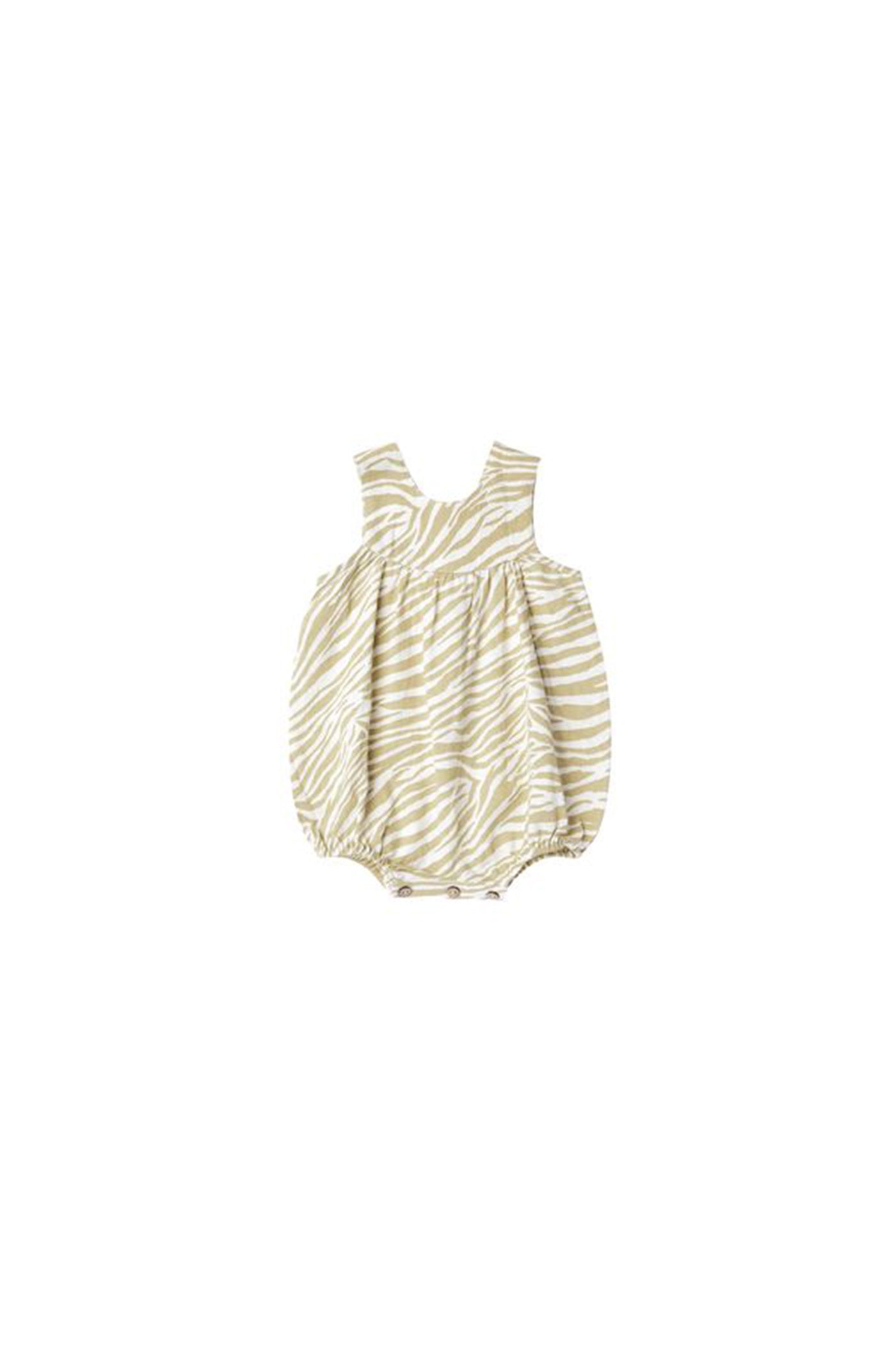 Zebra June Kids Bubble Romper by Rylee & Cru