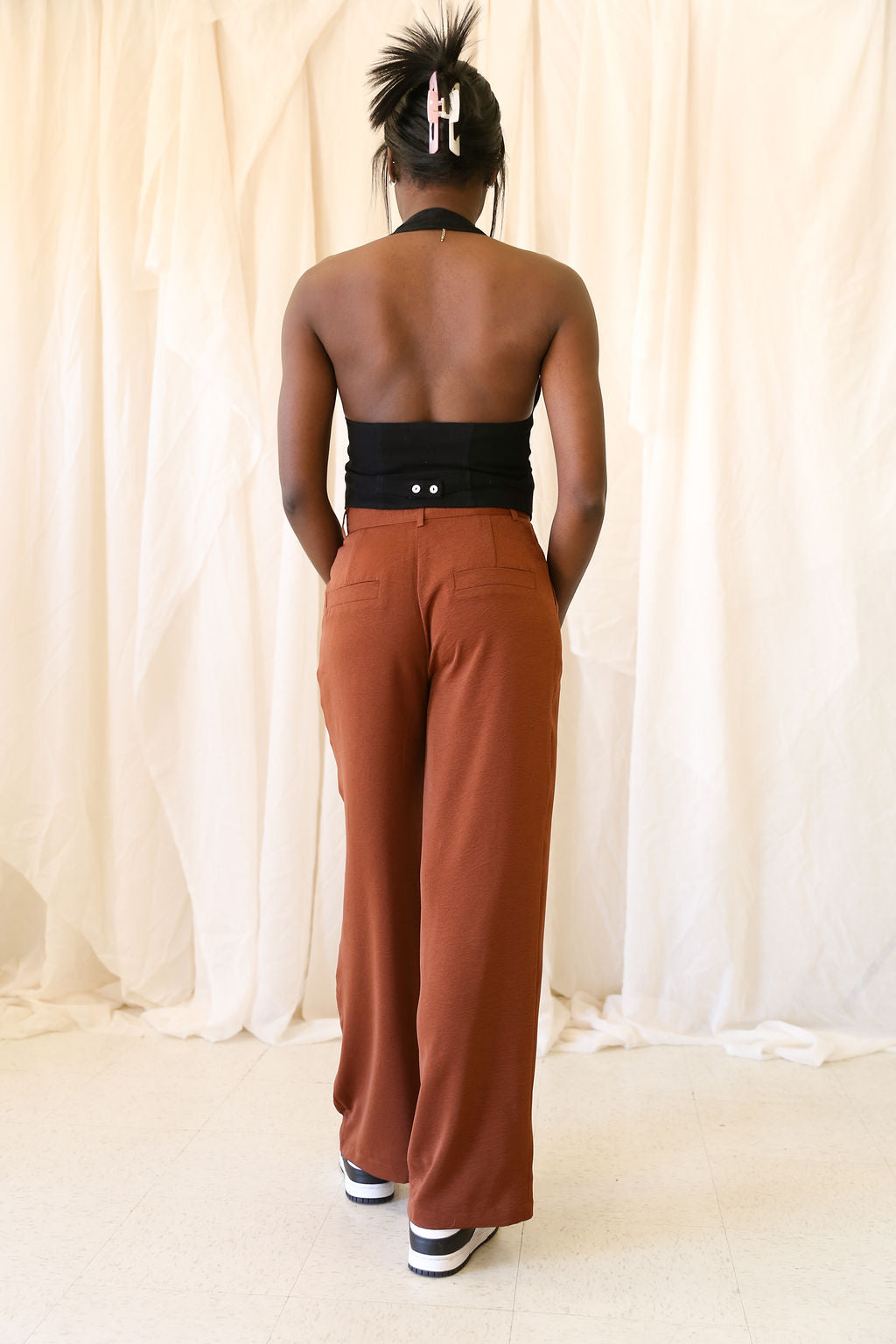 Stop & Breathe Pleated Pants