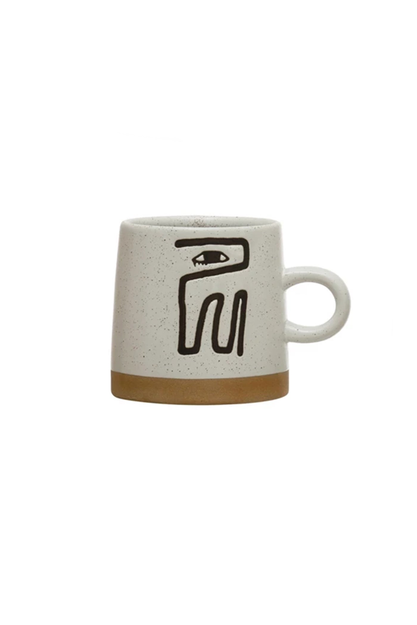 Abstract Stoneware Mugs