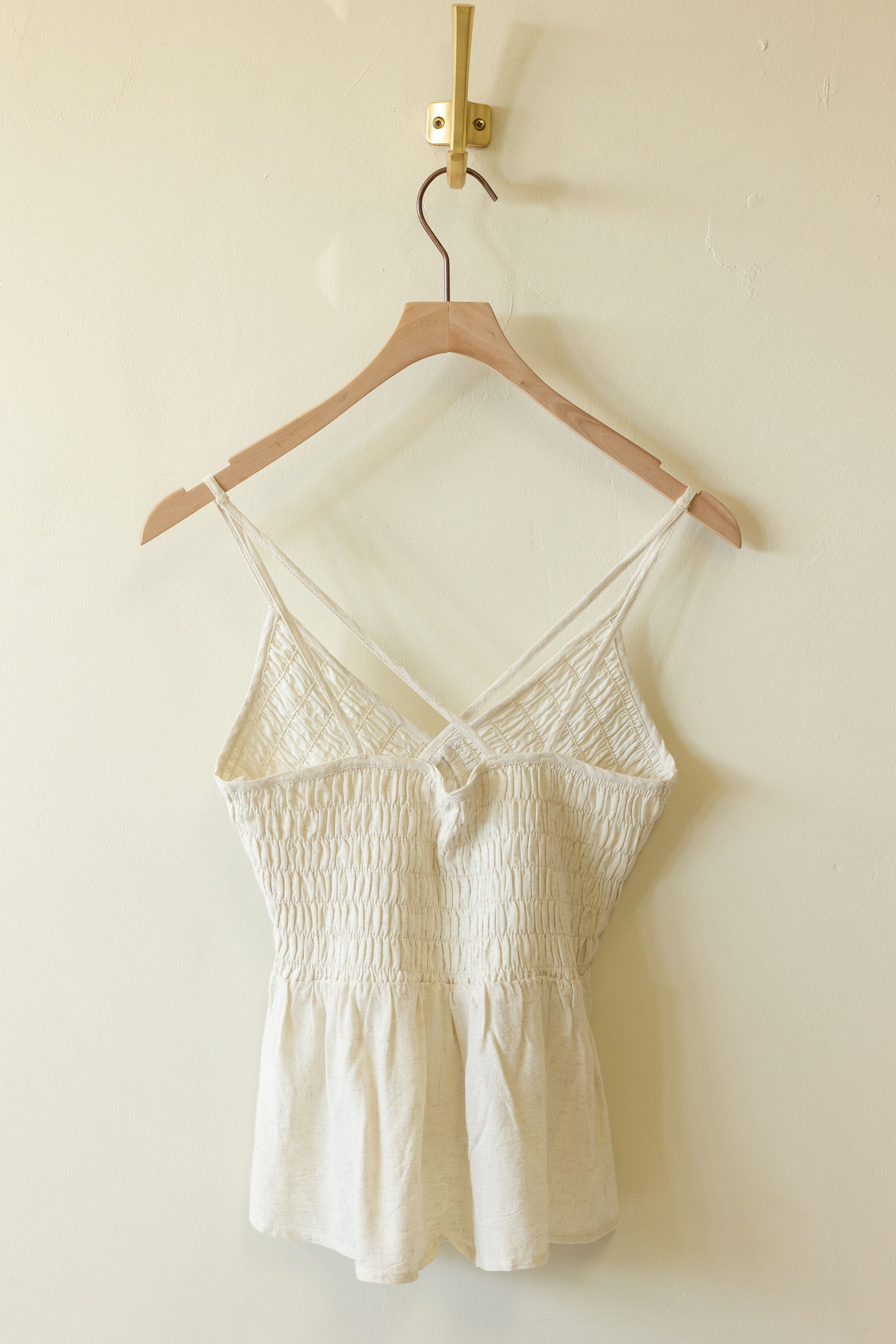 Enjoy Life Smocked Cami Top by For Good