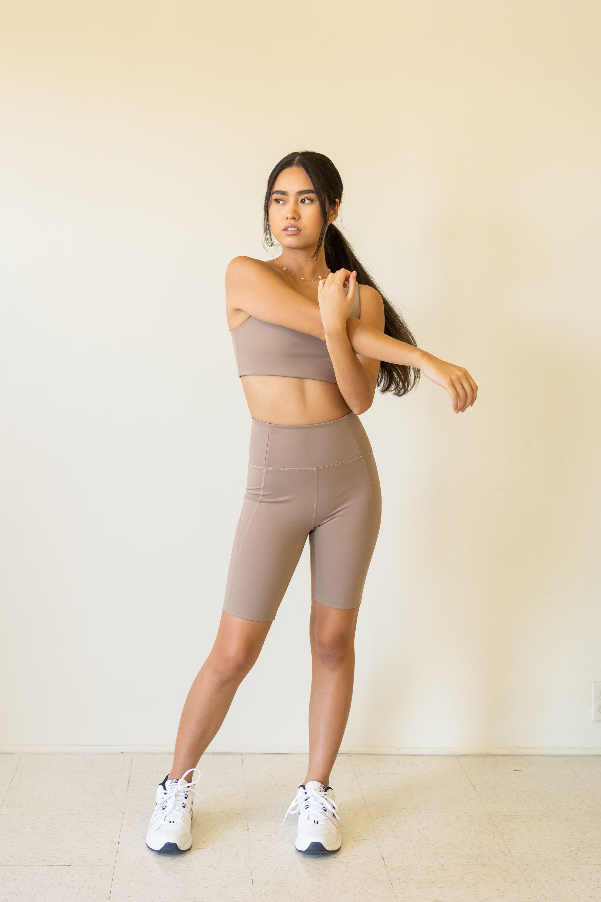High Rise Biker Shorts By Girlfriend Collective