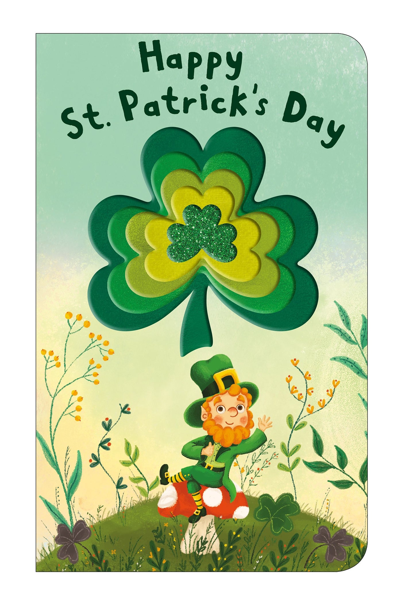 Shiny Shapes: Happy St. Patrick's Day Board Book