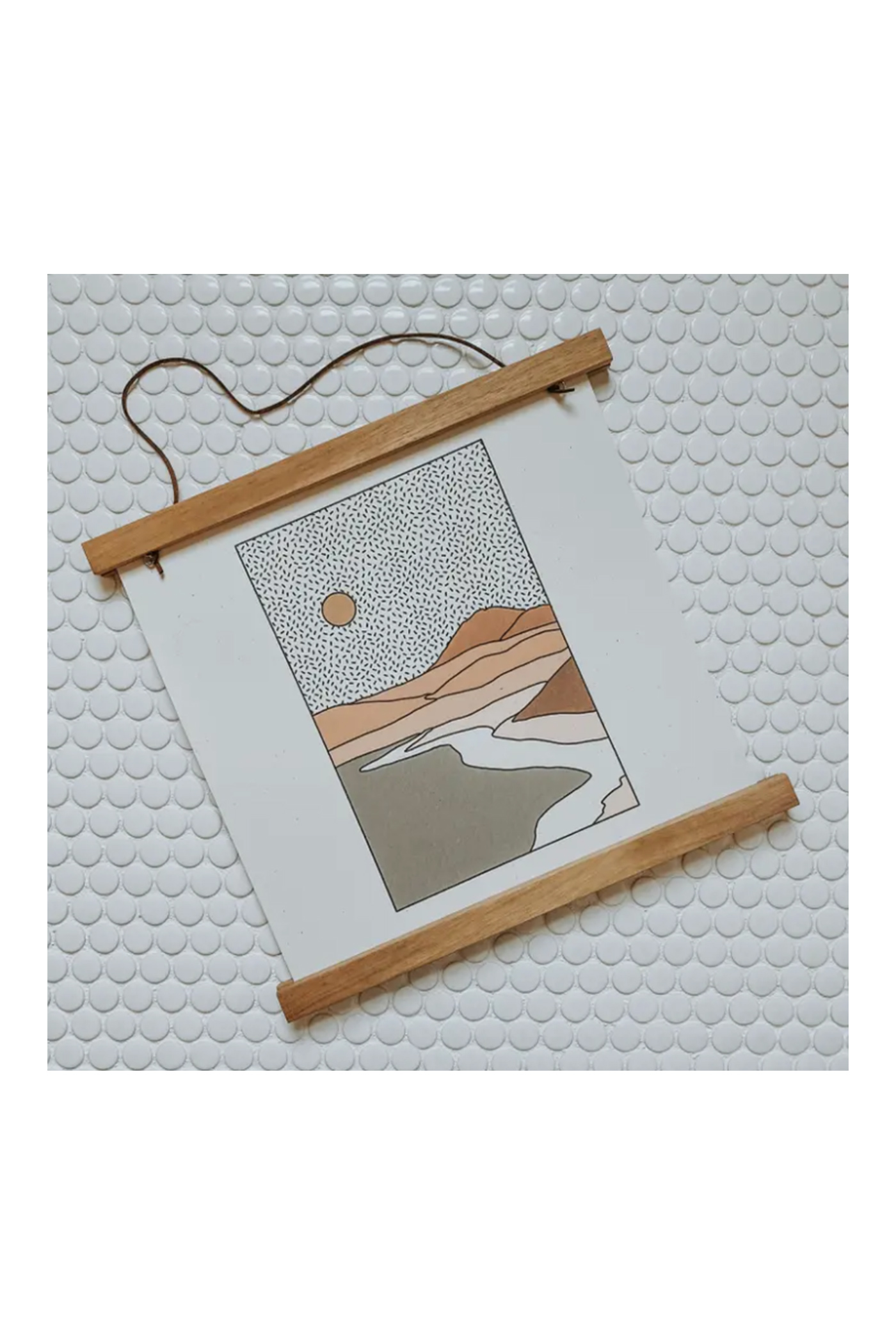 magnetic teakwood frame