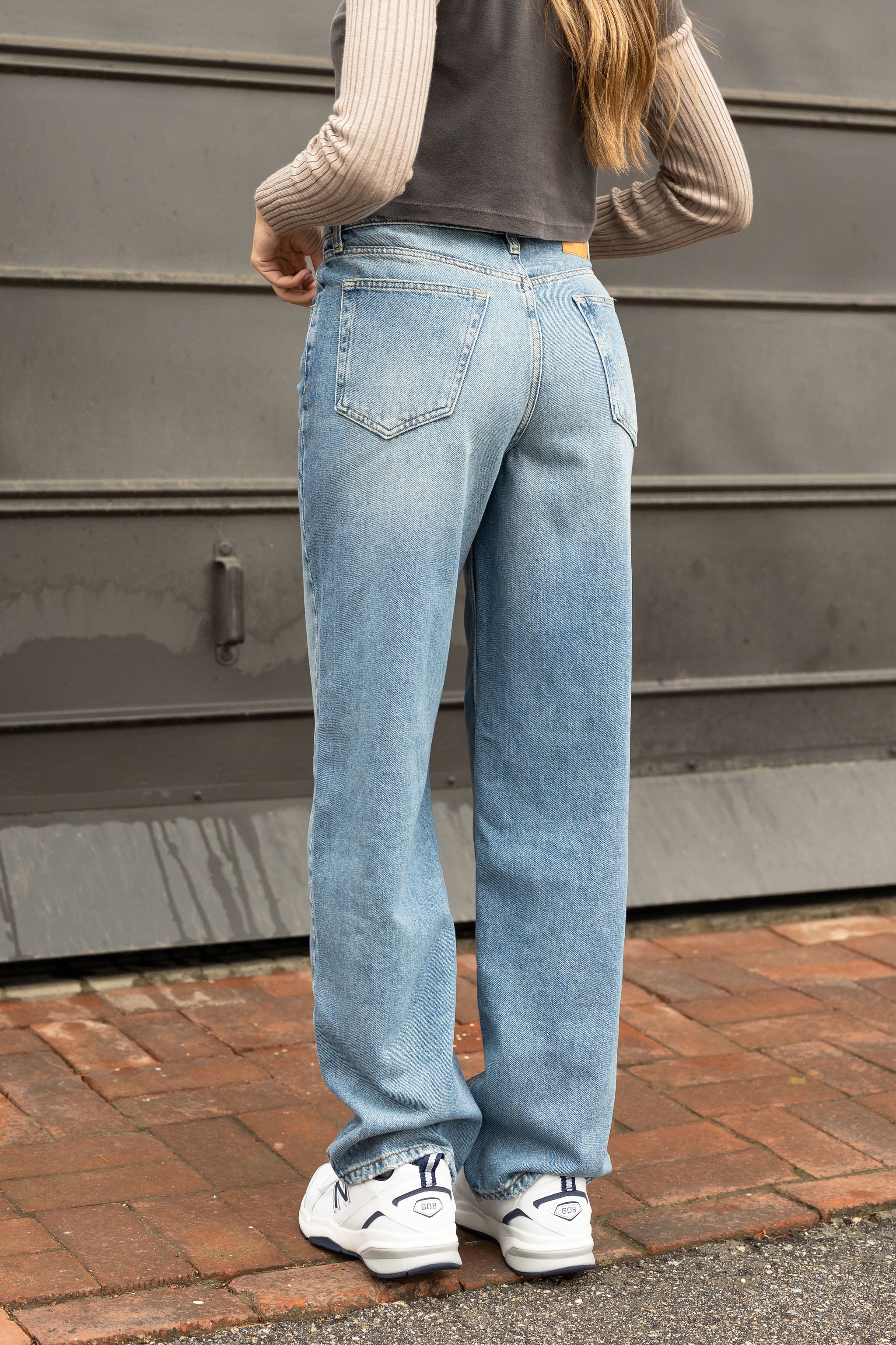 Boyfriend High Rise Jeans by BDG