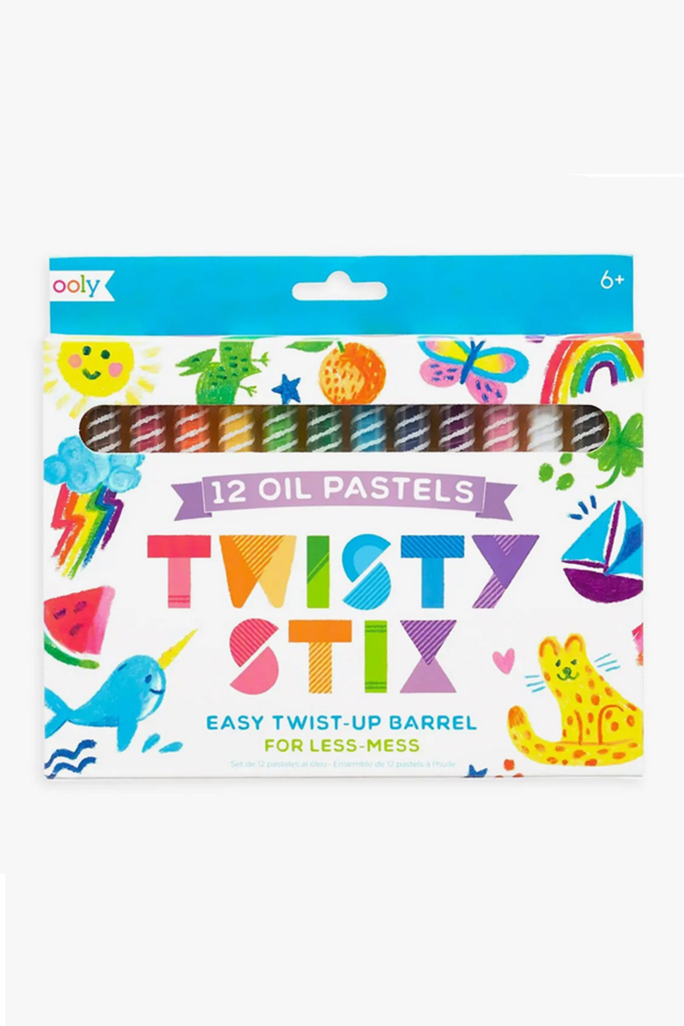 Twisty Stix Oil Pastels by Nectar Kids